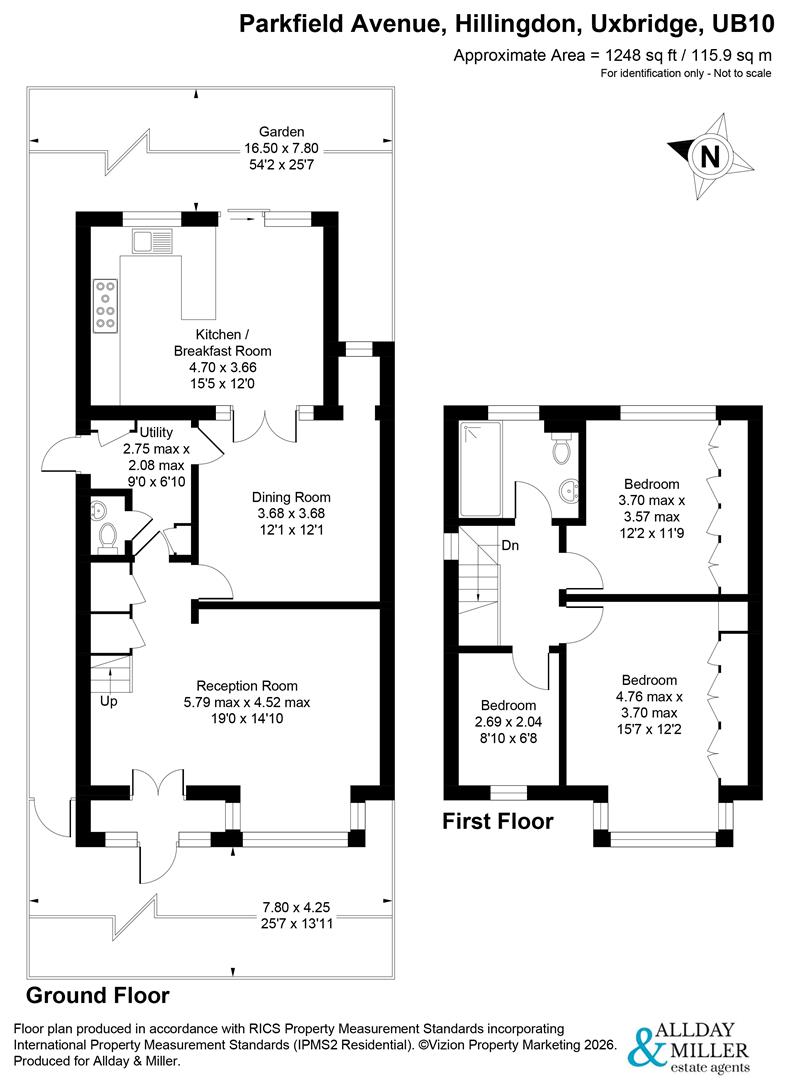 Parkfield Avenue, Hillingdon Uxbridge floorplan