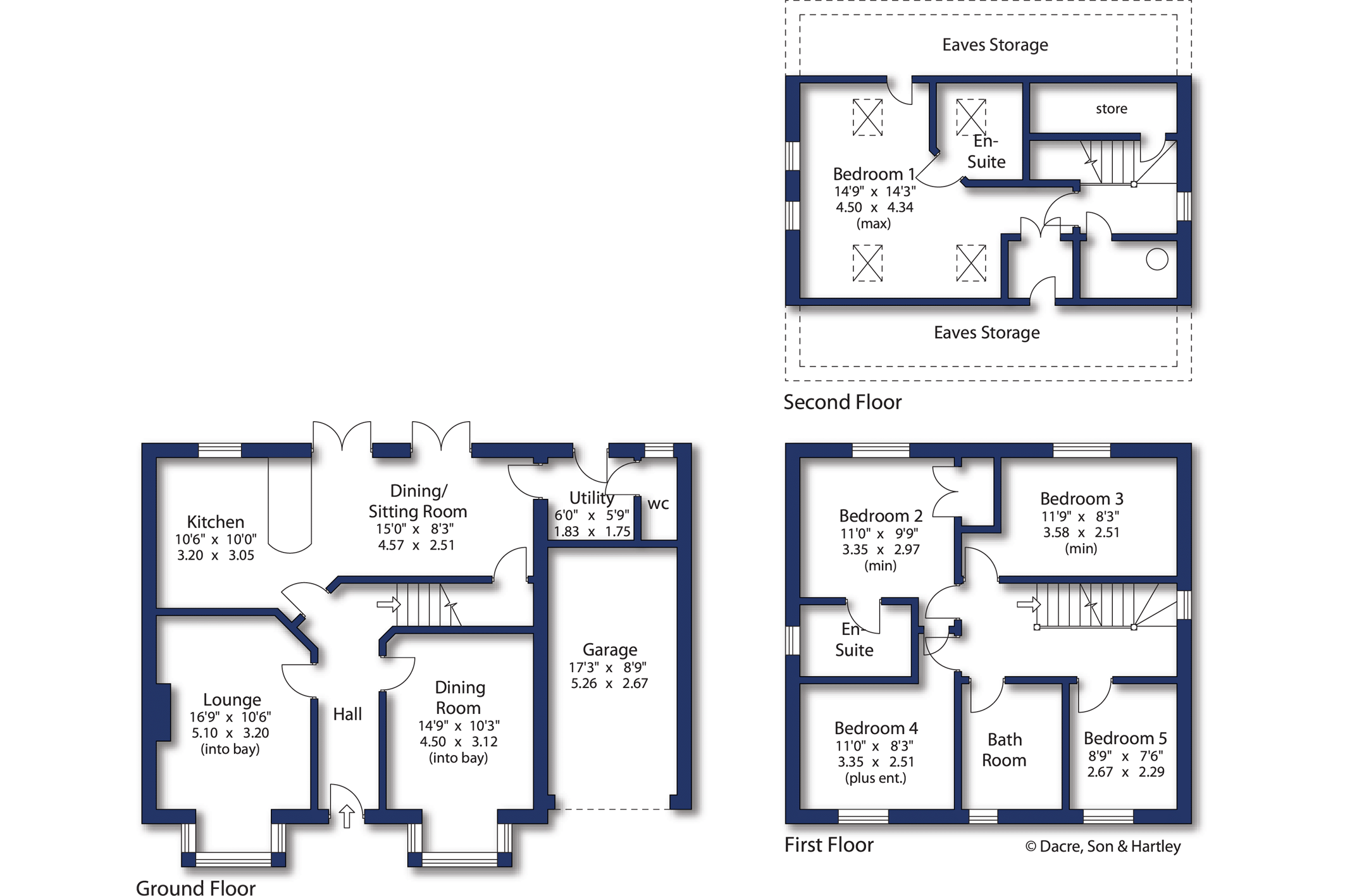 1, St. Roberts Close, North Yorkshire floorplan
