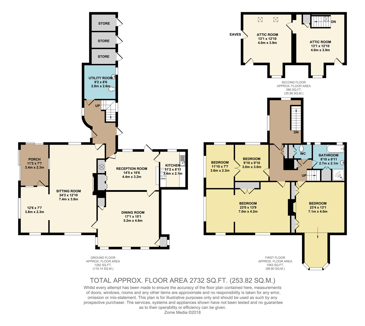 4 Bedrooms Semi-detached house for sale in Church Road, Harrietsham, Maidstone ME17