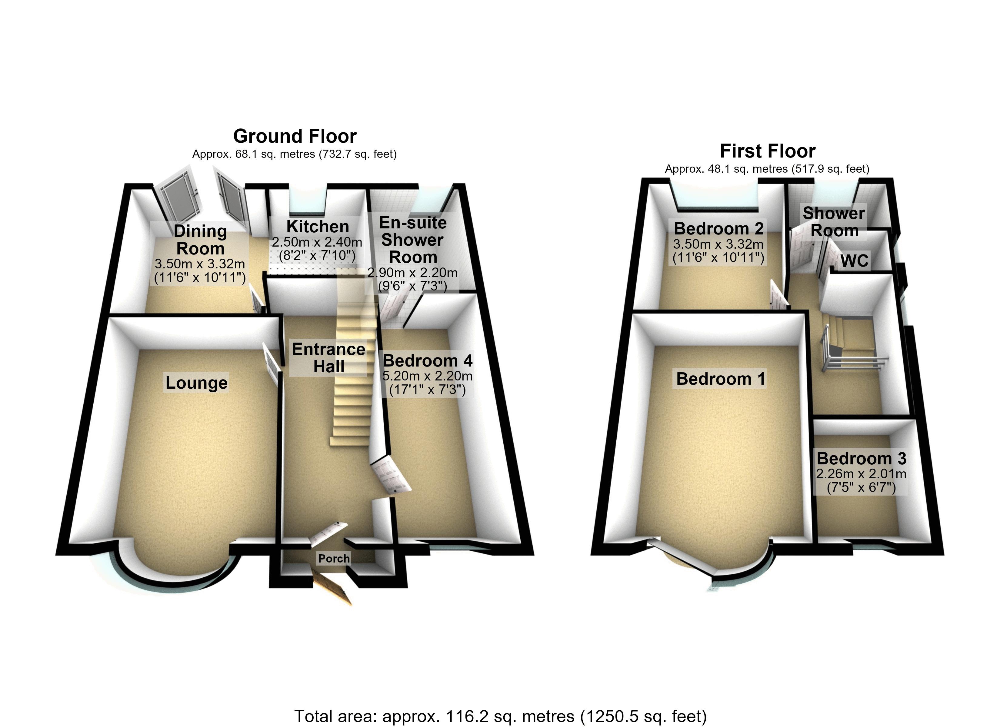 3, Hawthorn Drive, Harrow floorplan