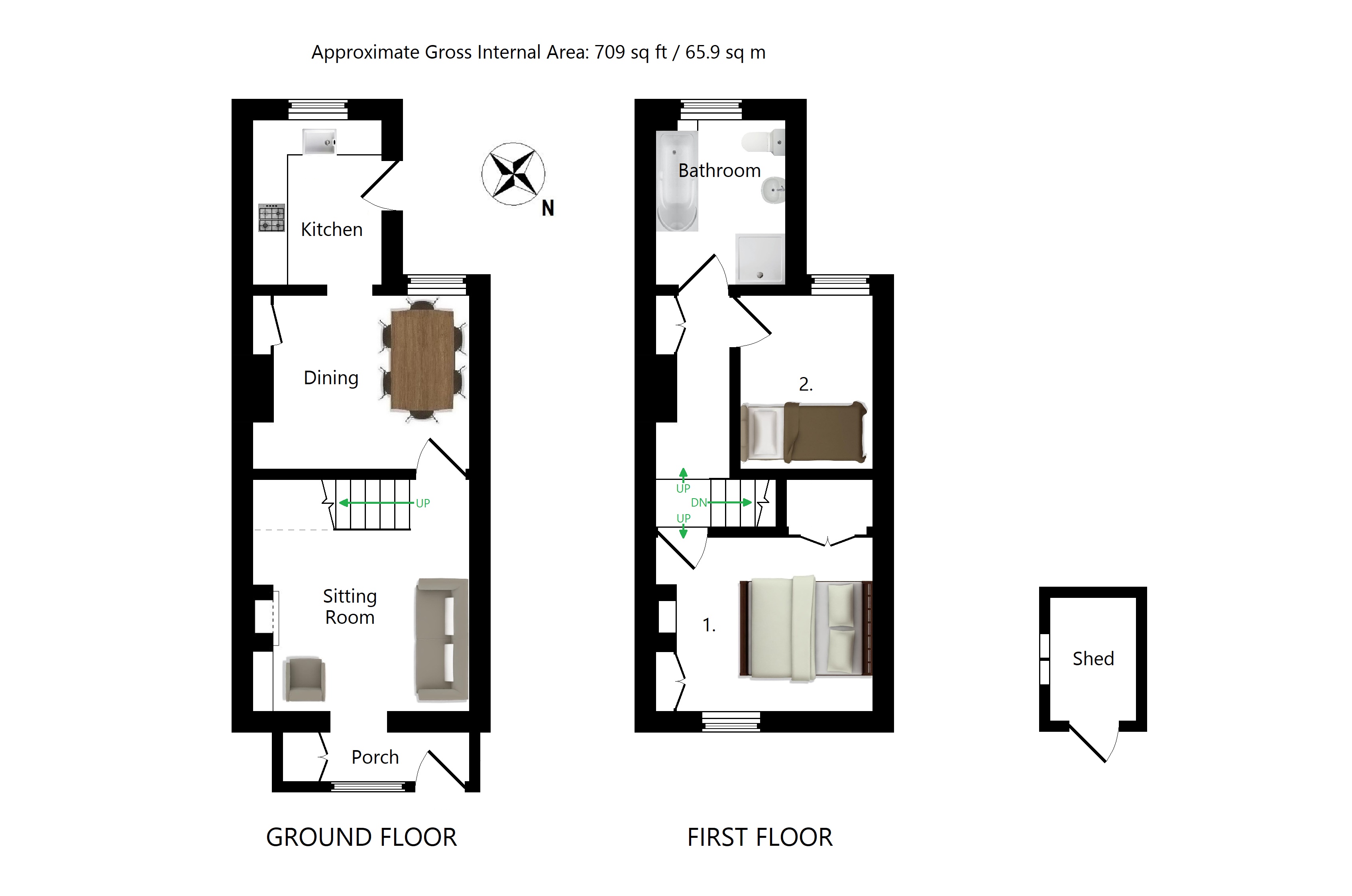 28, Kennington Road, Willesborough floorplan