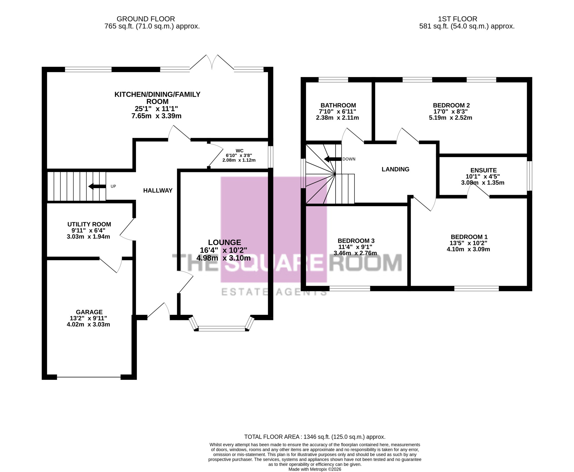 10, Georges Grove, Preston floorplan