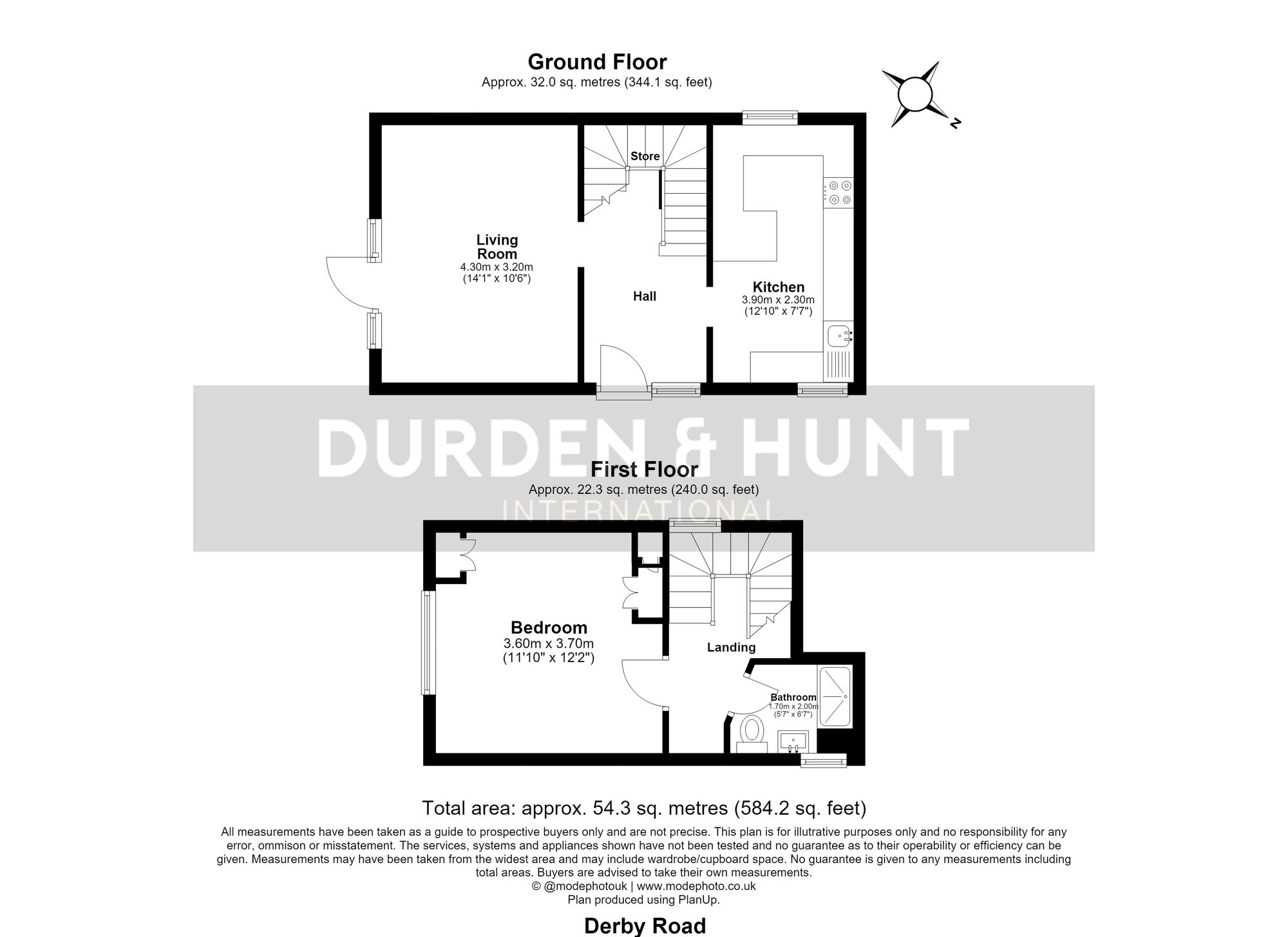 52c Derby Road, Enfield floorplan