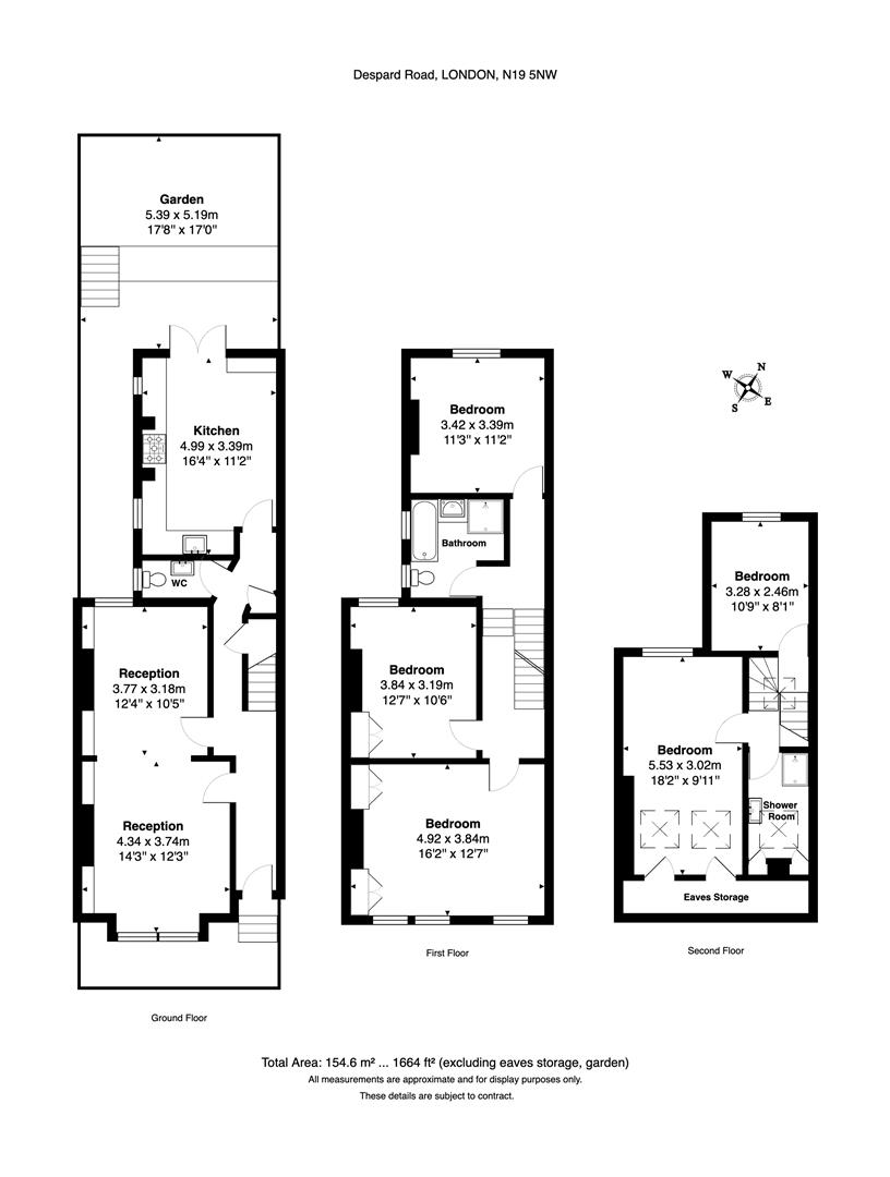 32, Despard Road, London floorplan