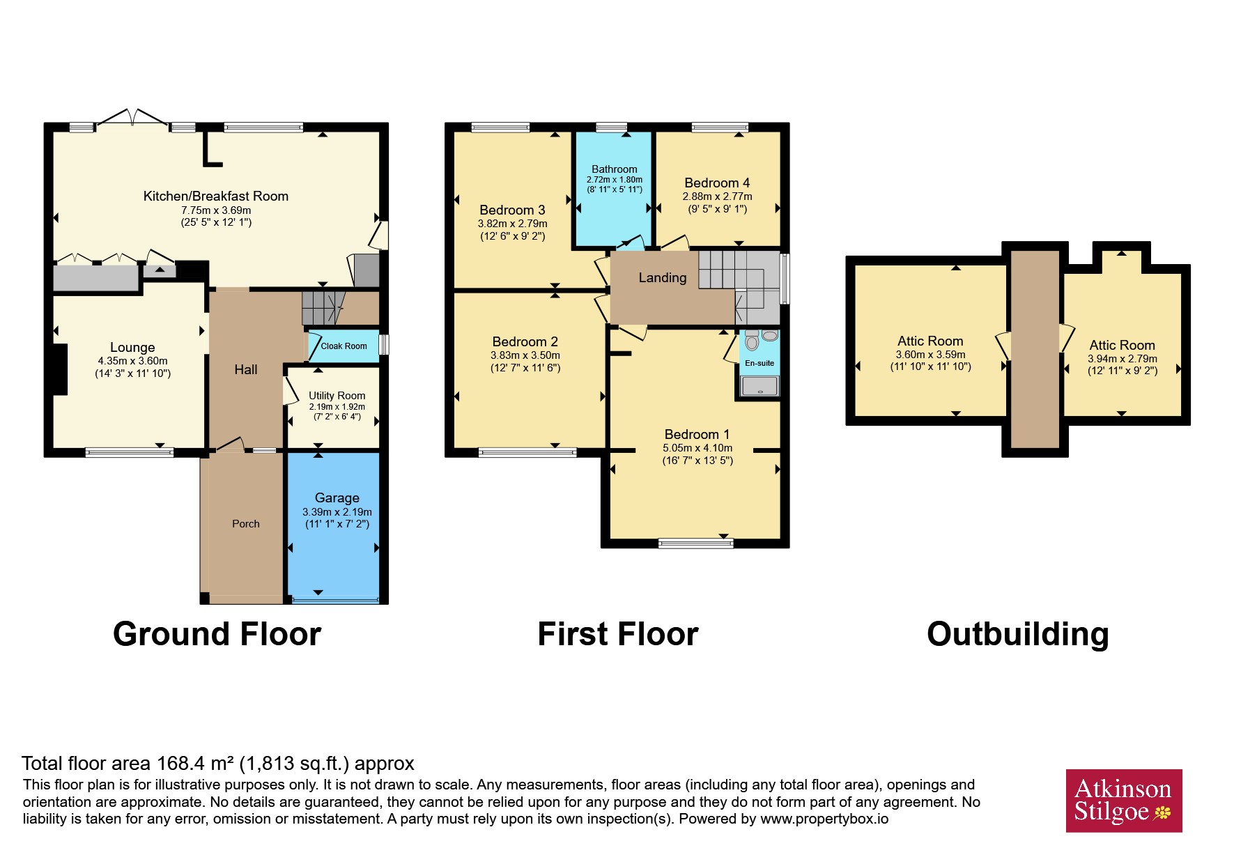 15, Rushton Close, Balsall Common floorplan