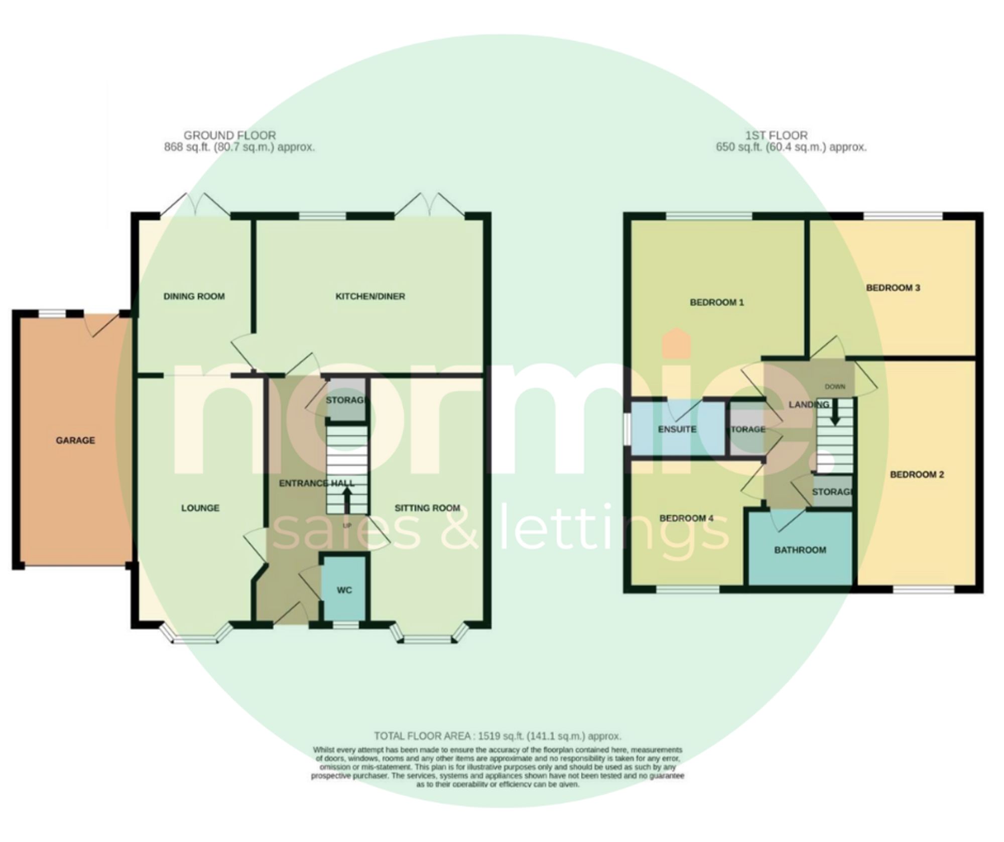 45 Albert Drive, Manchester floorplan