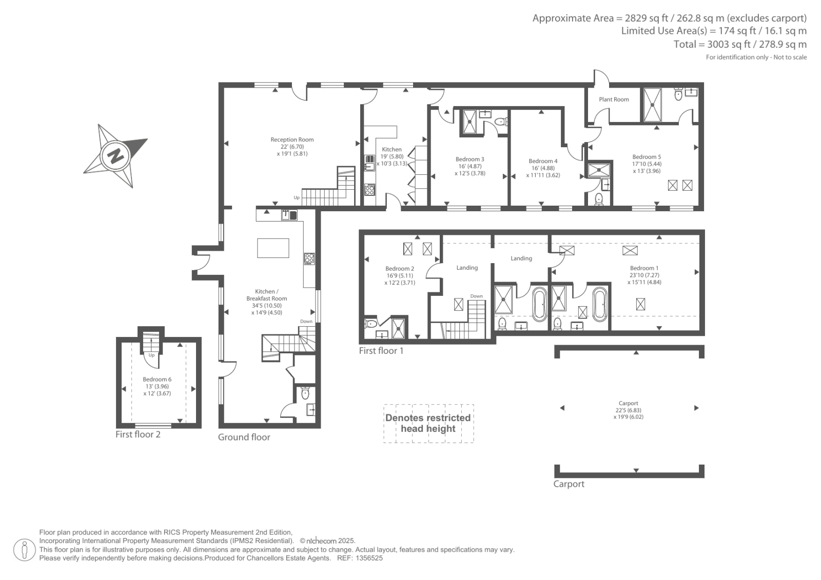 Yew Tree House,, Yew Tree House, Southam floorplan