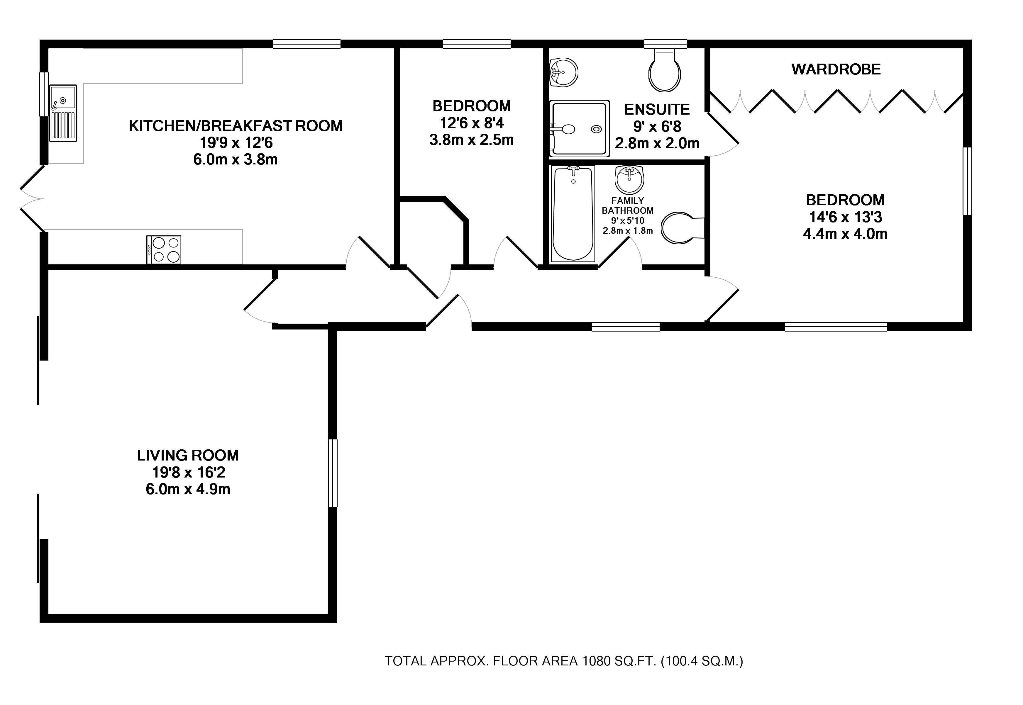 1, Redhall End, Colney Heath floorplan