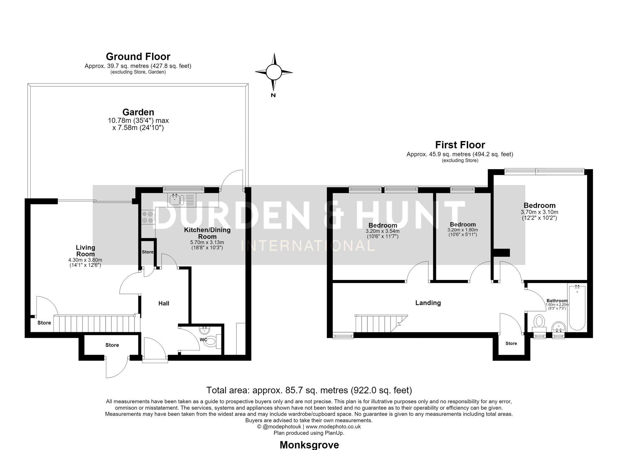 45 Monksgrove, Loughton floorplan