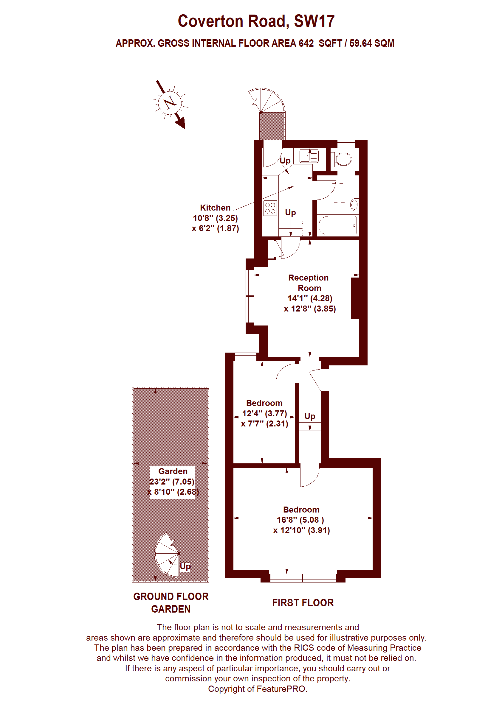 2 Bedrooms Flat for sale in Coverton Road, London SW17