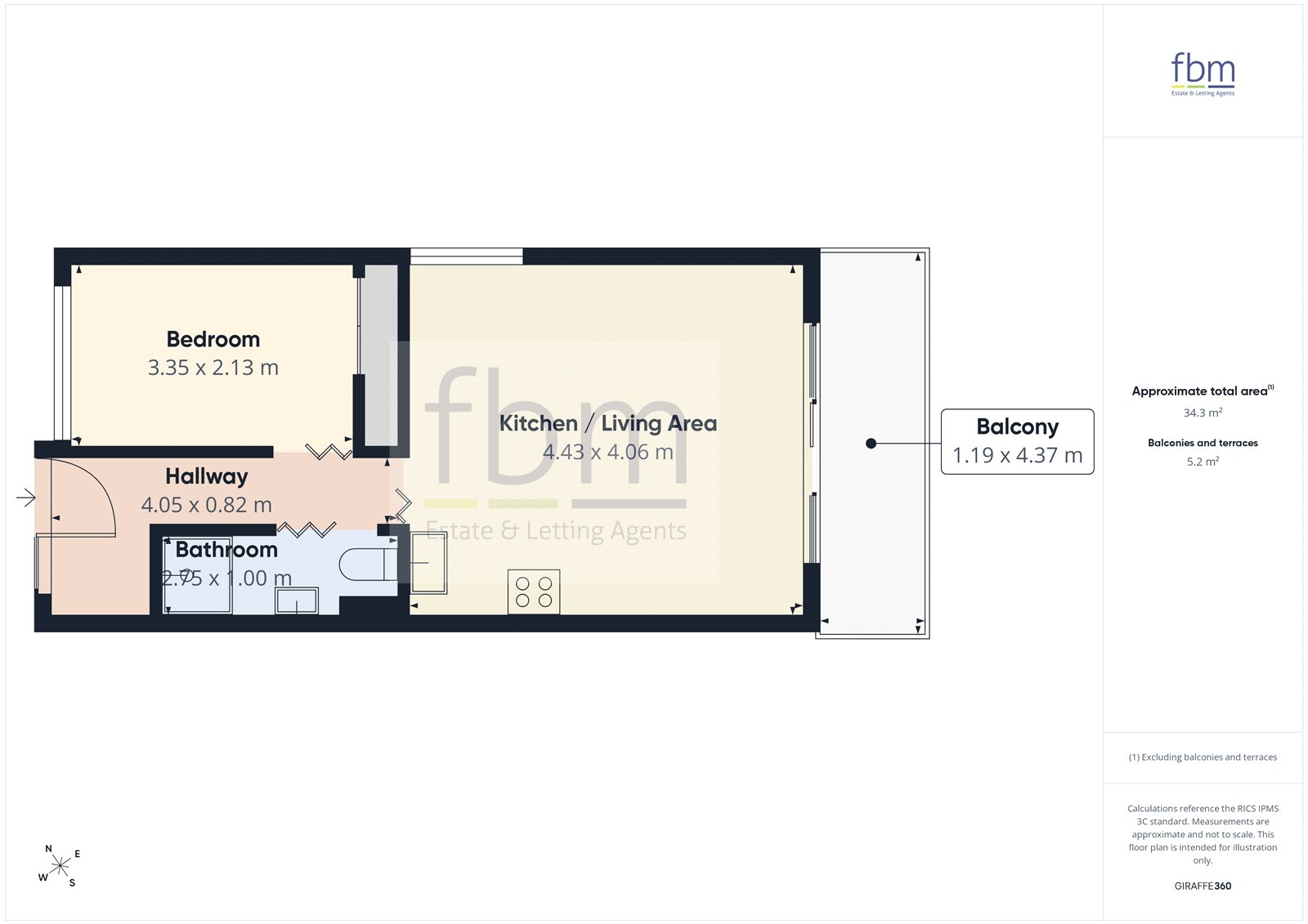 Flat 17, Strandways Court,, The Strand, Pembrokeshire floorplan