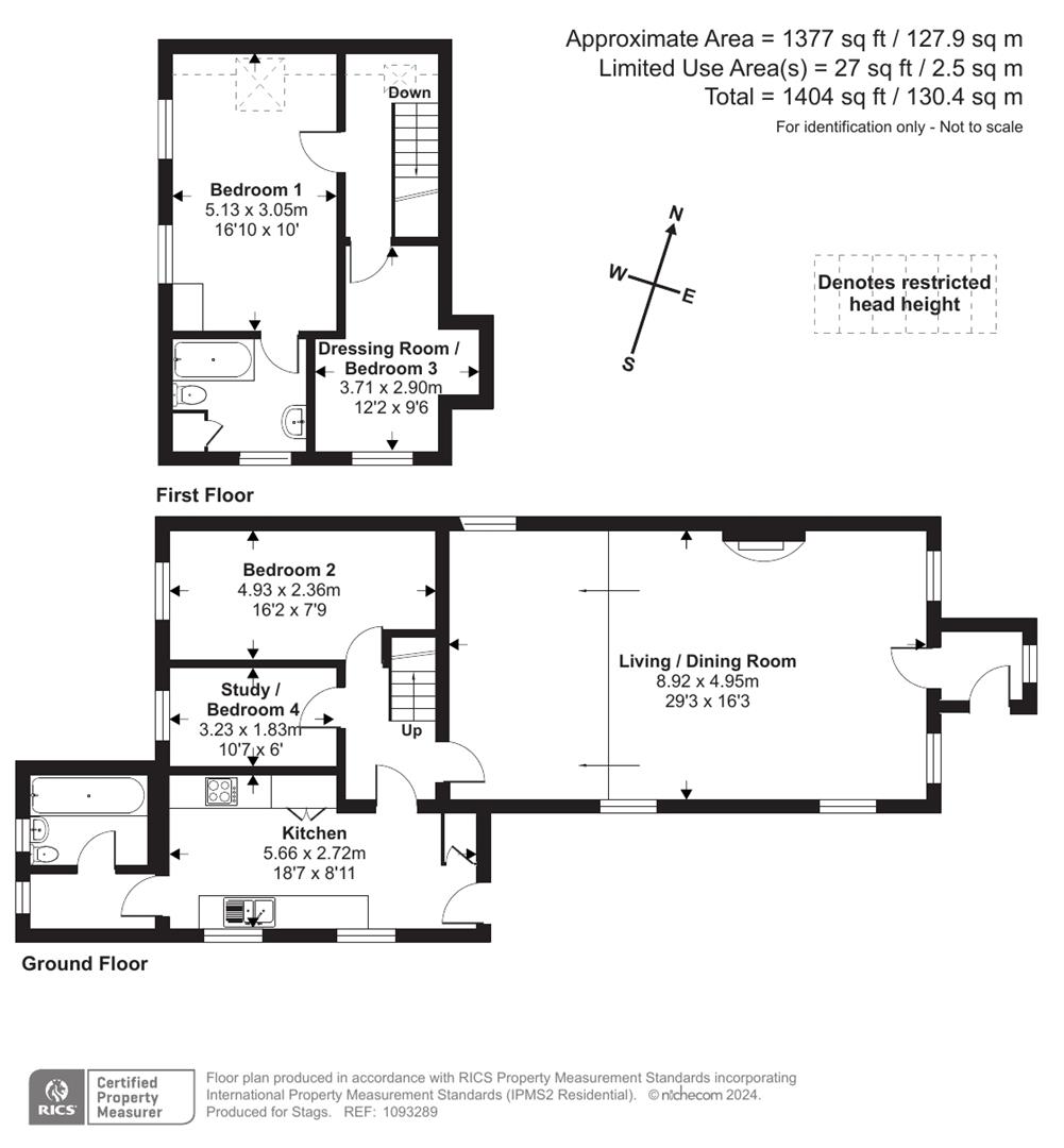 The Old Chapel, Torrington floorplan