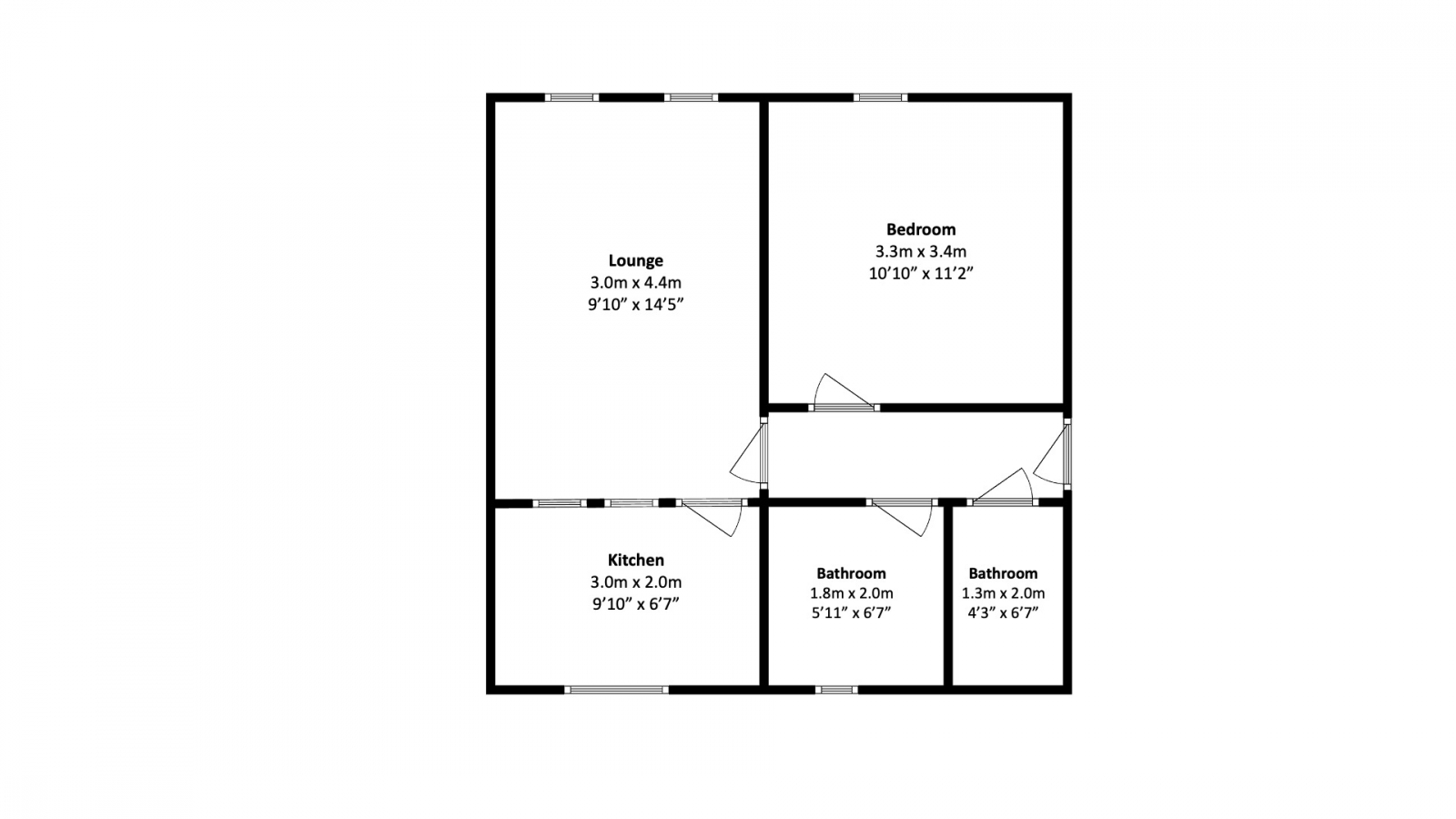 135, Main Street, Bellshill, ML4 floorplan