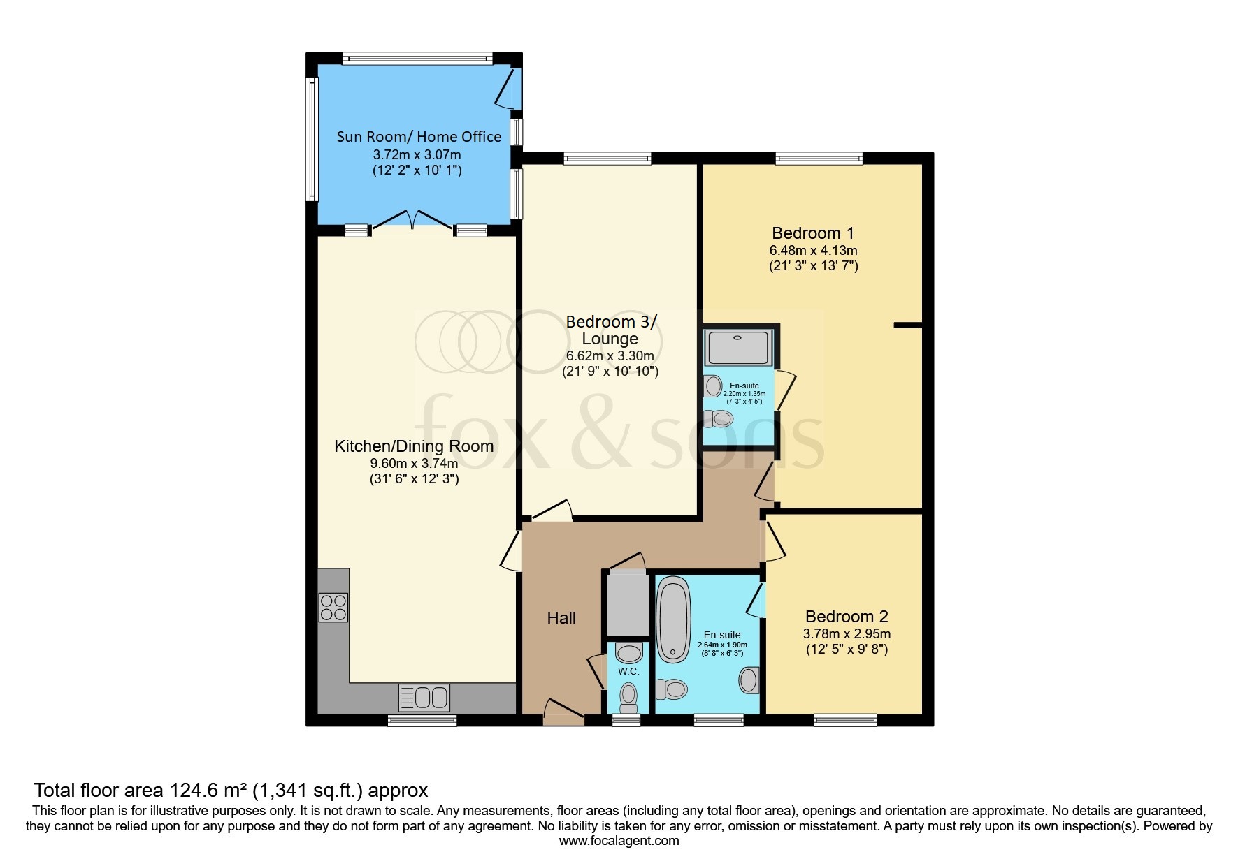 Swallowfield, Magham Down, Hailsham floorplan