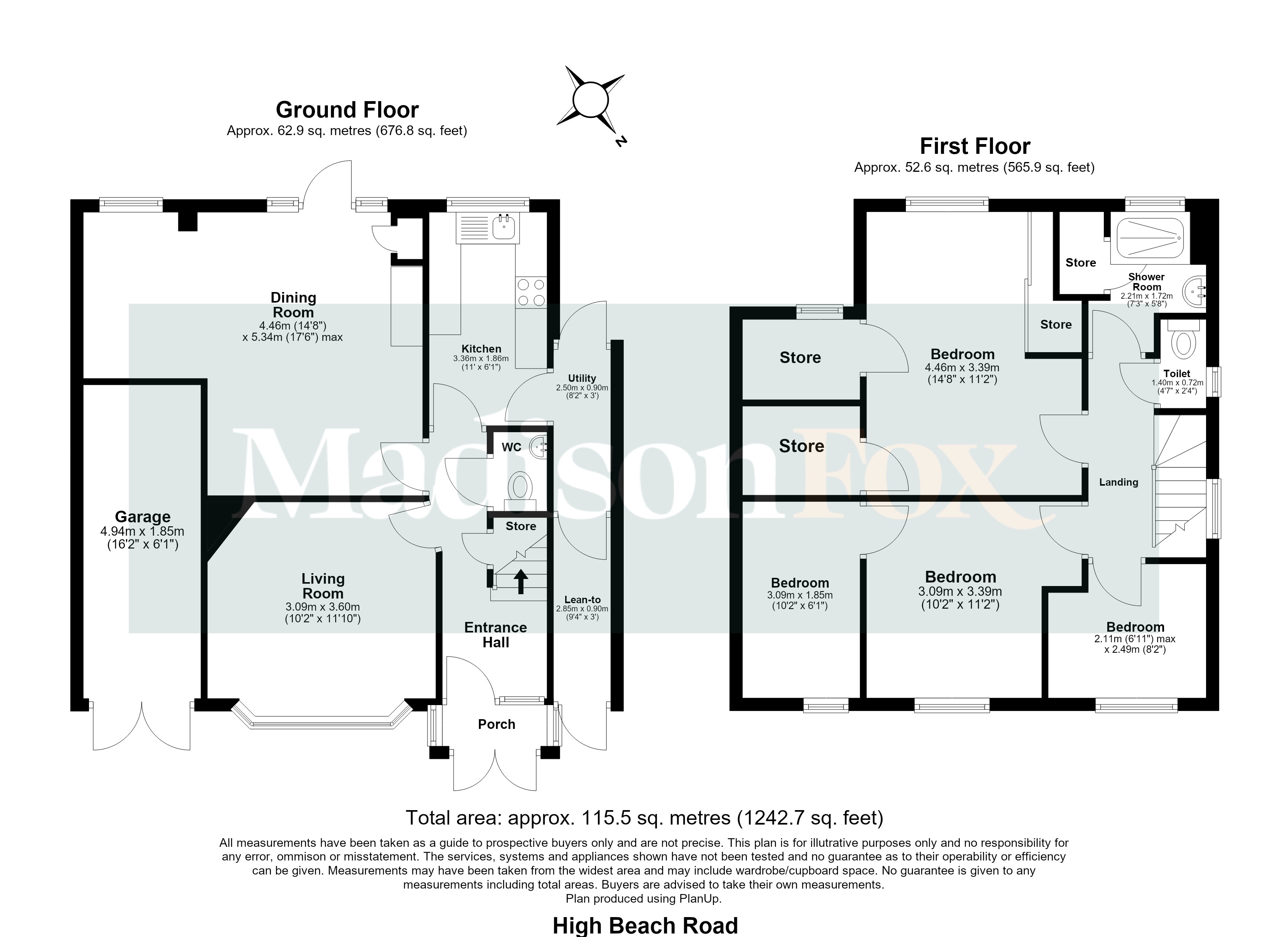 70, High Beech Road, Essex floorplan