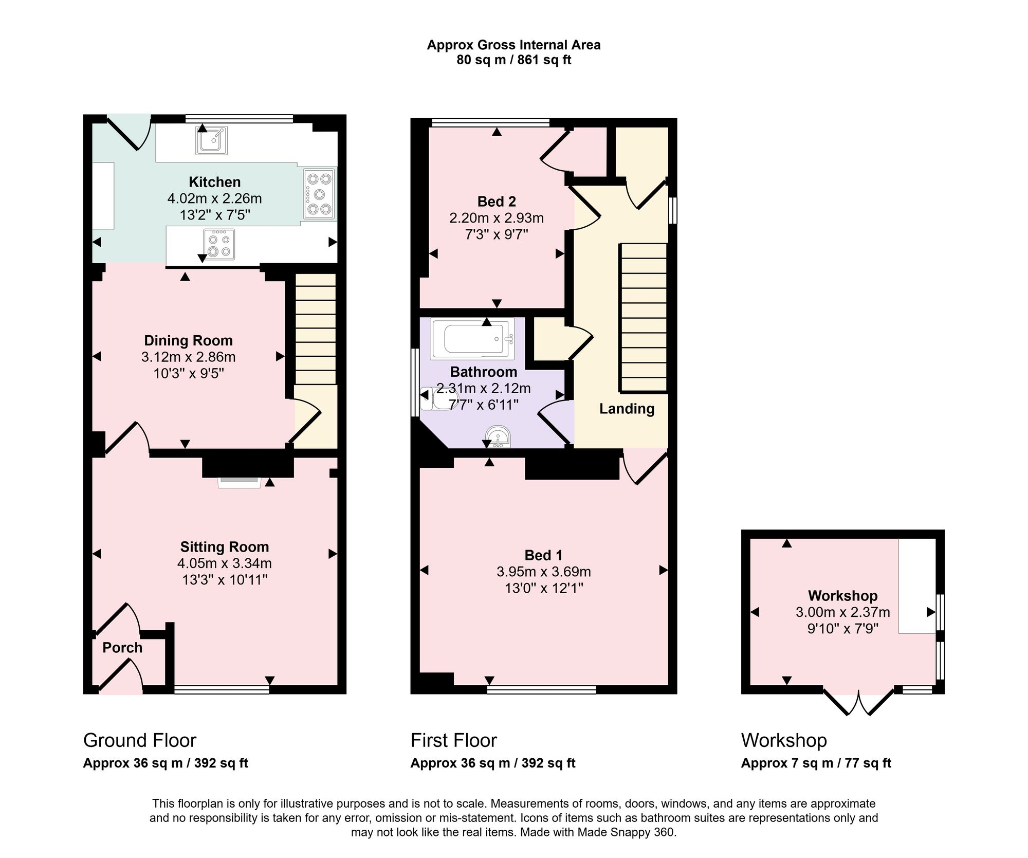 1, High Street, Droxford floorplan