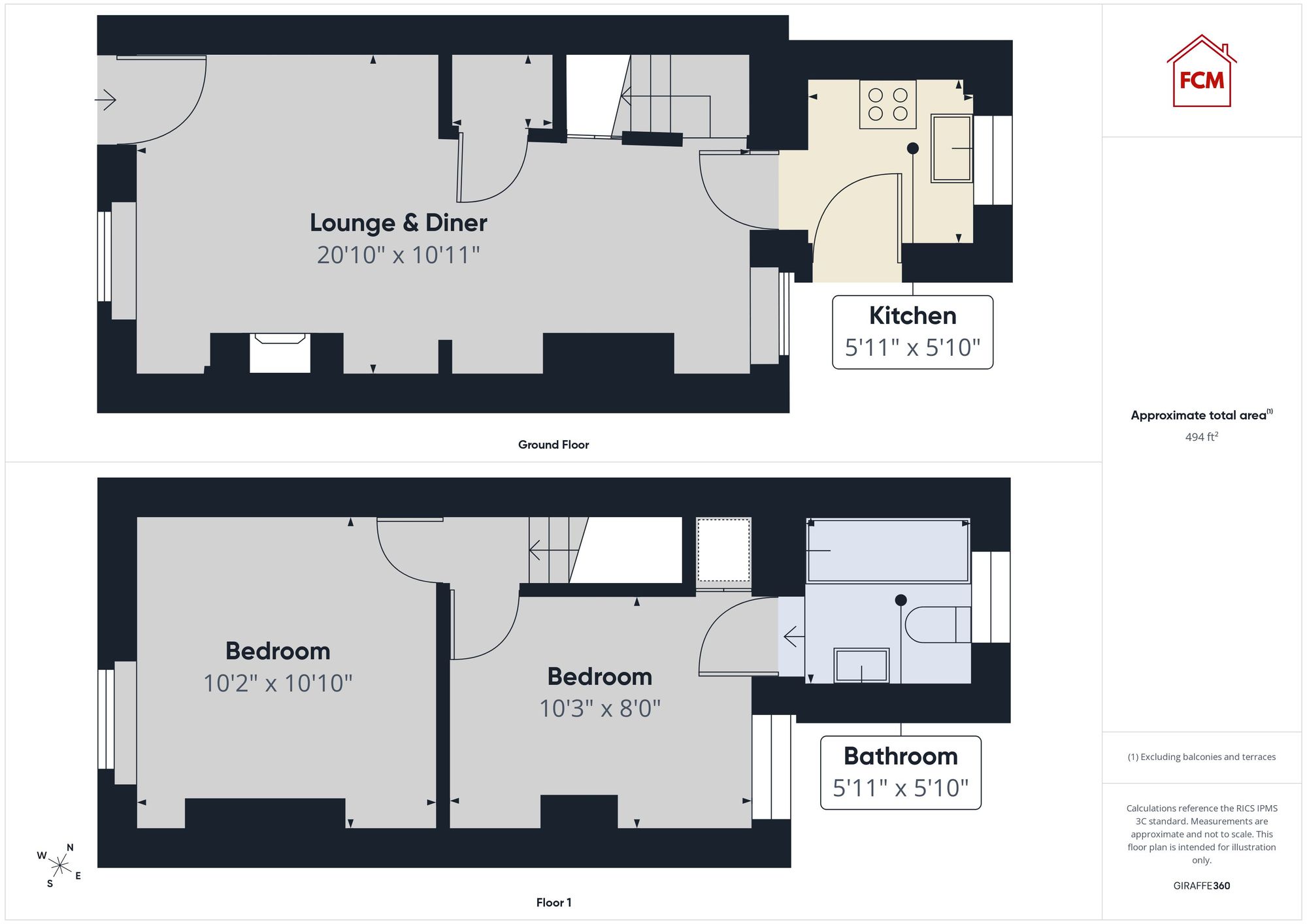 56 North Road, Egremont floorplan