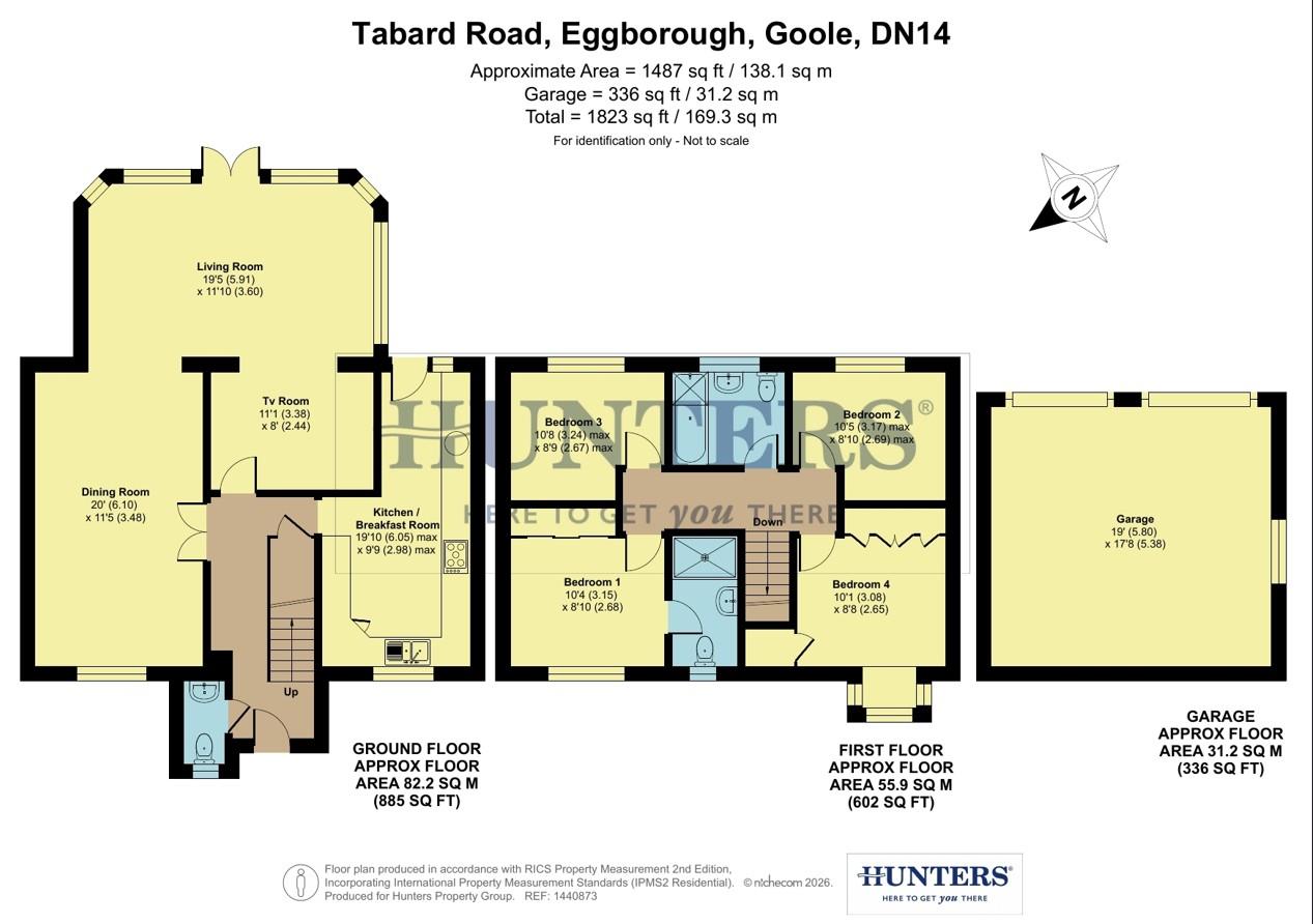 26, Tabard Road, Goole floorplan