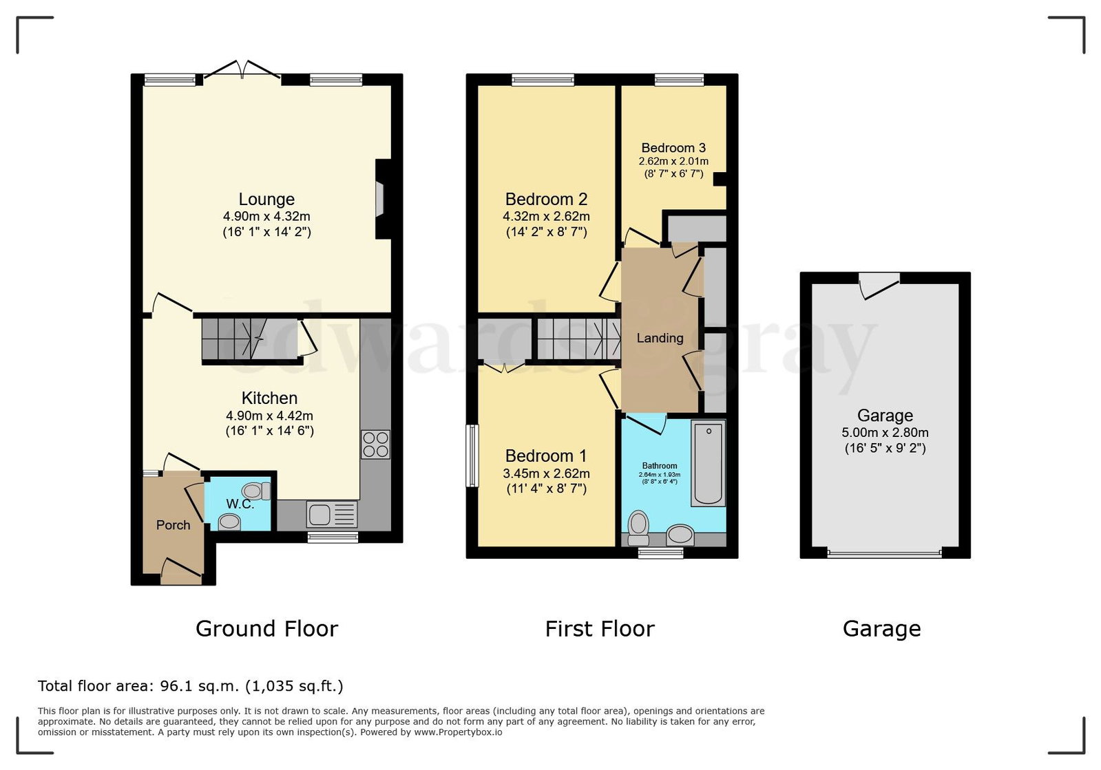 44, Stonebridge Crescent, Birmingham floorplan