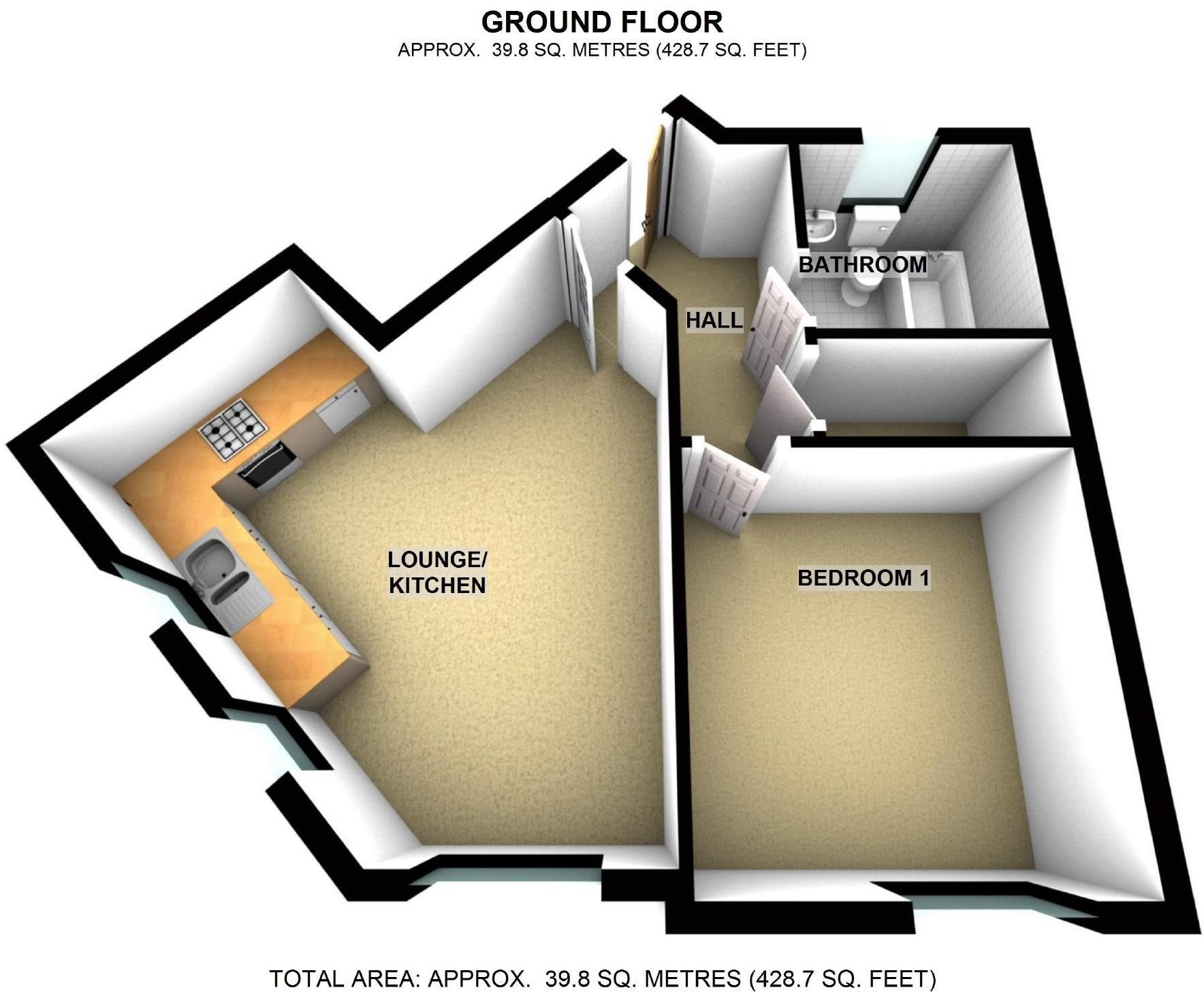 58, Chapman Road, Wellingborough floorplan