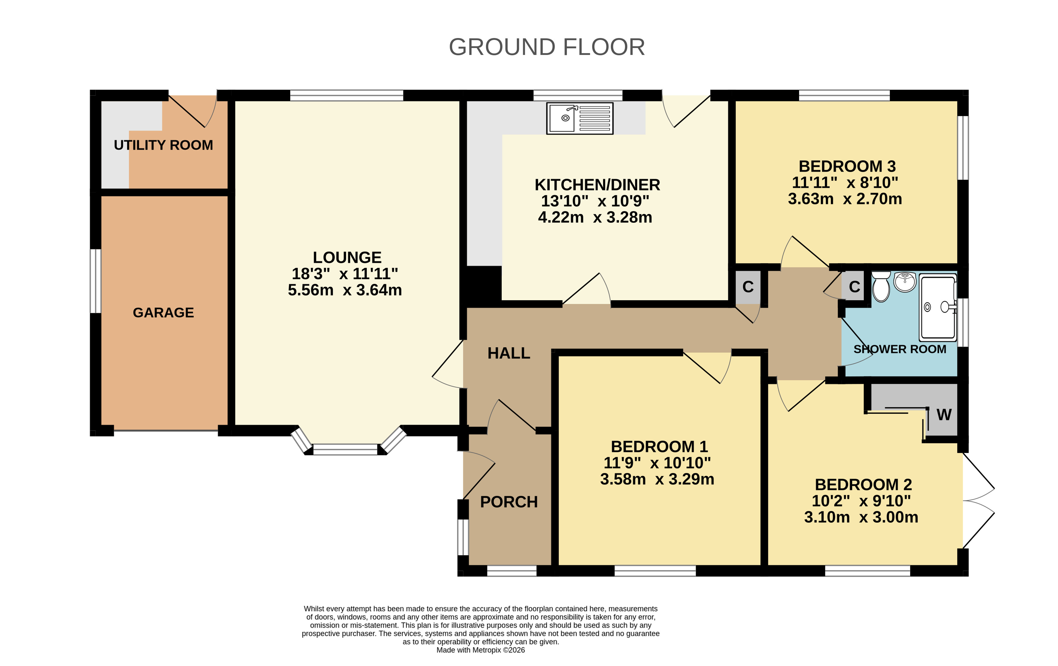 32, Sunset Heights, Devon floorplan
