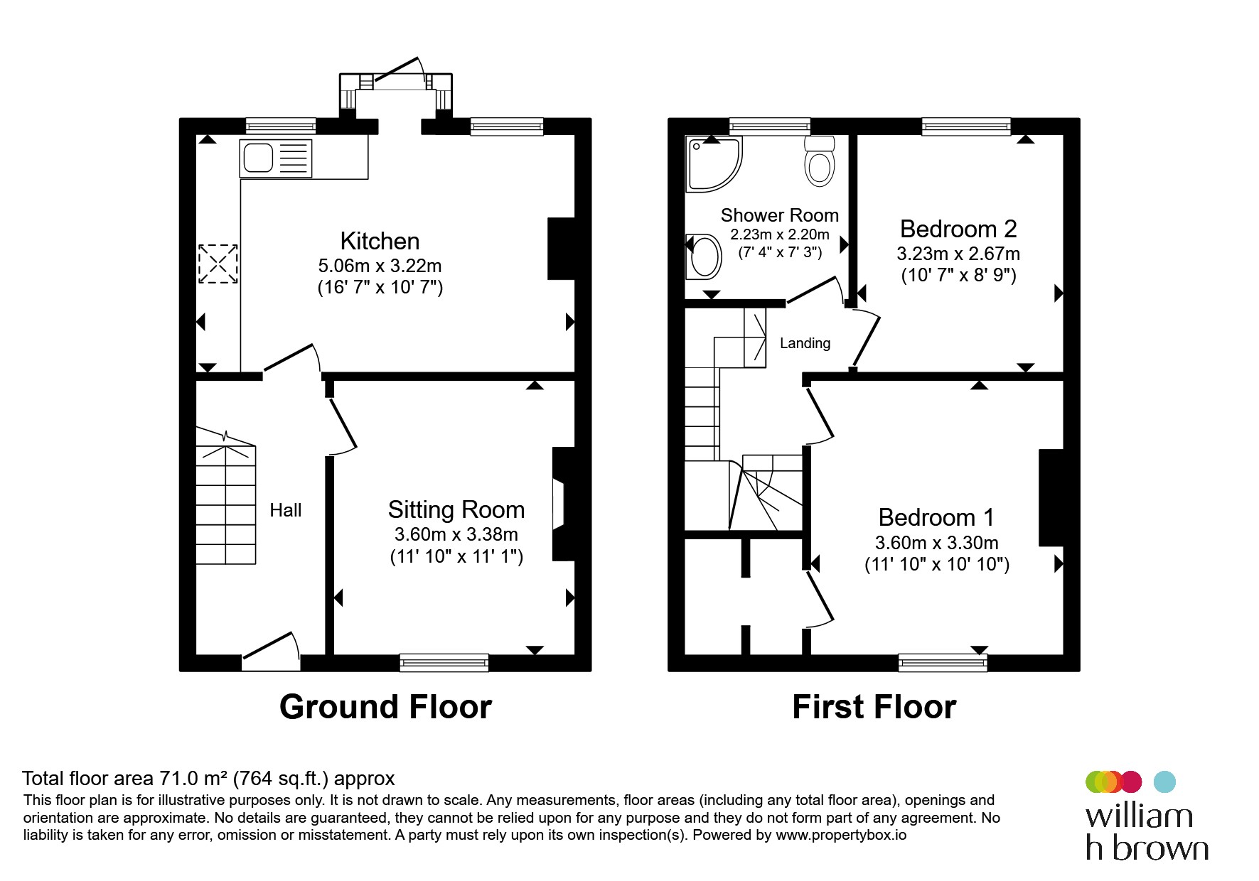 3, The Terrace, Norwich Road, Diss floorplan
