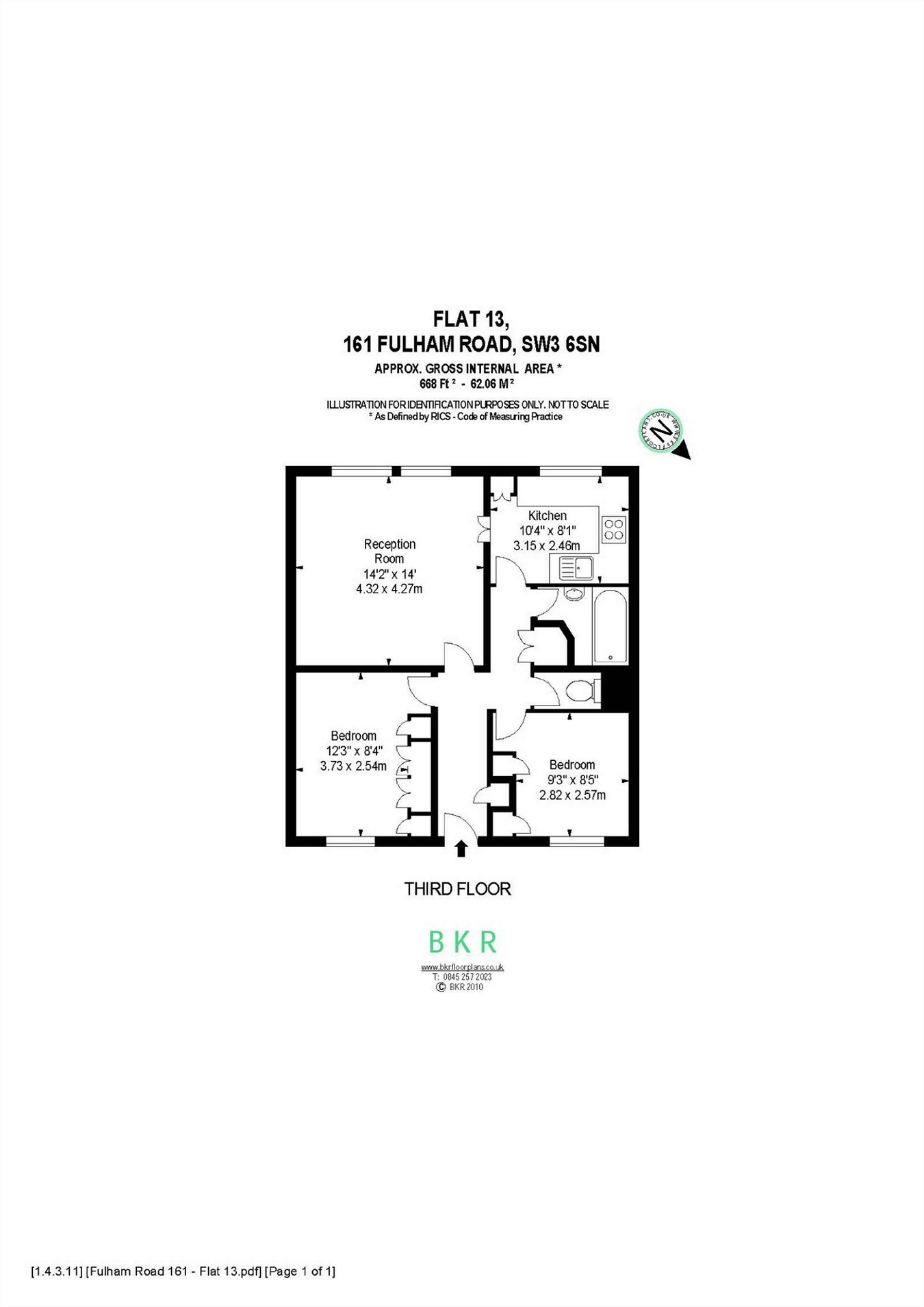 2 Bedrooms Flat to rent in Fulham Road, London SW3