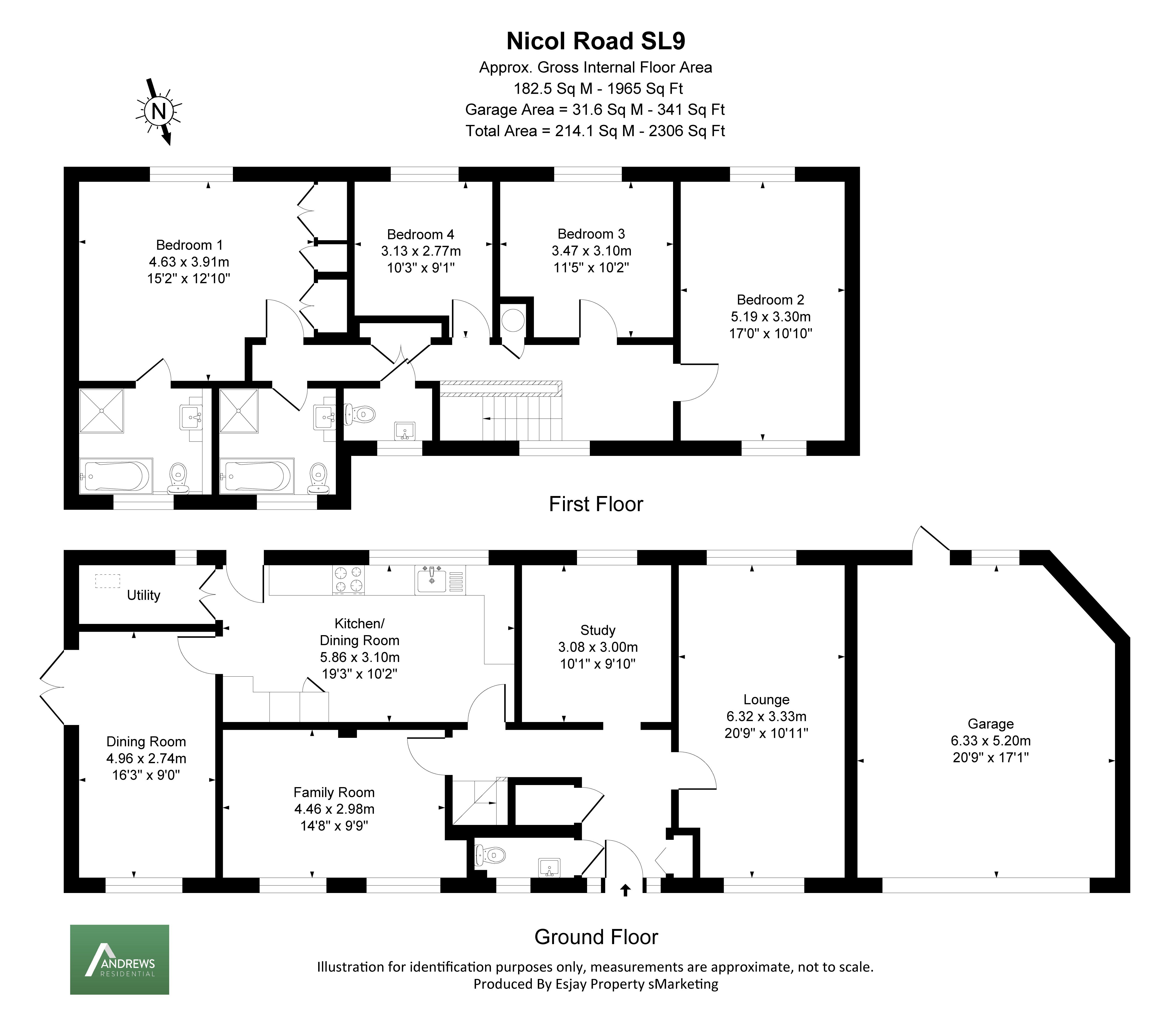 Ruxanas, Nicol Road, Gerrards Cross floorplan