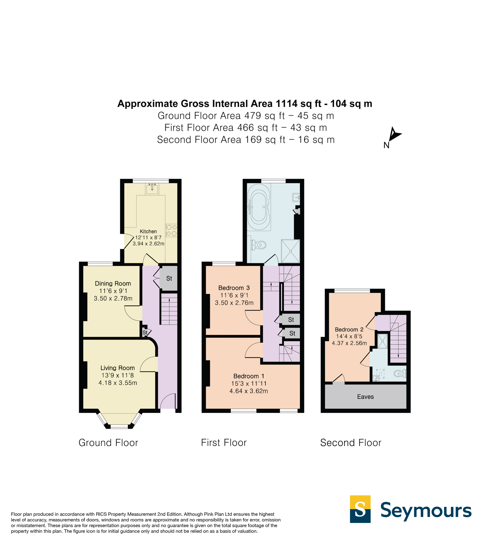 Grove Road, Surrey floorplan