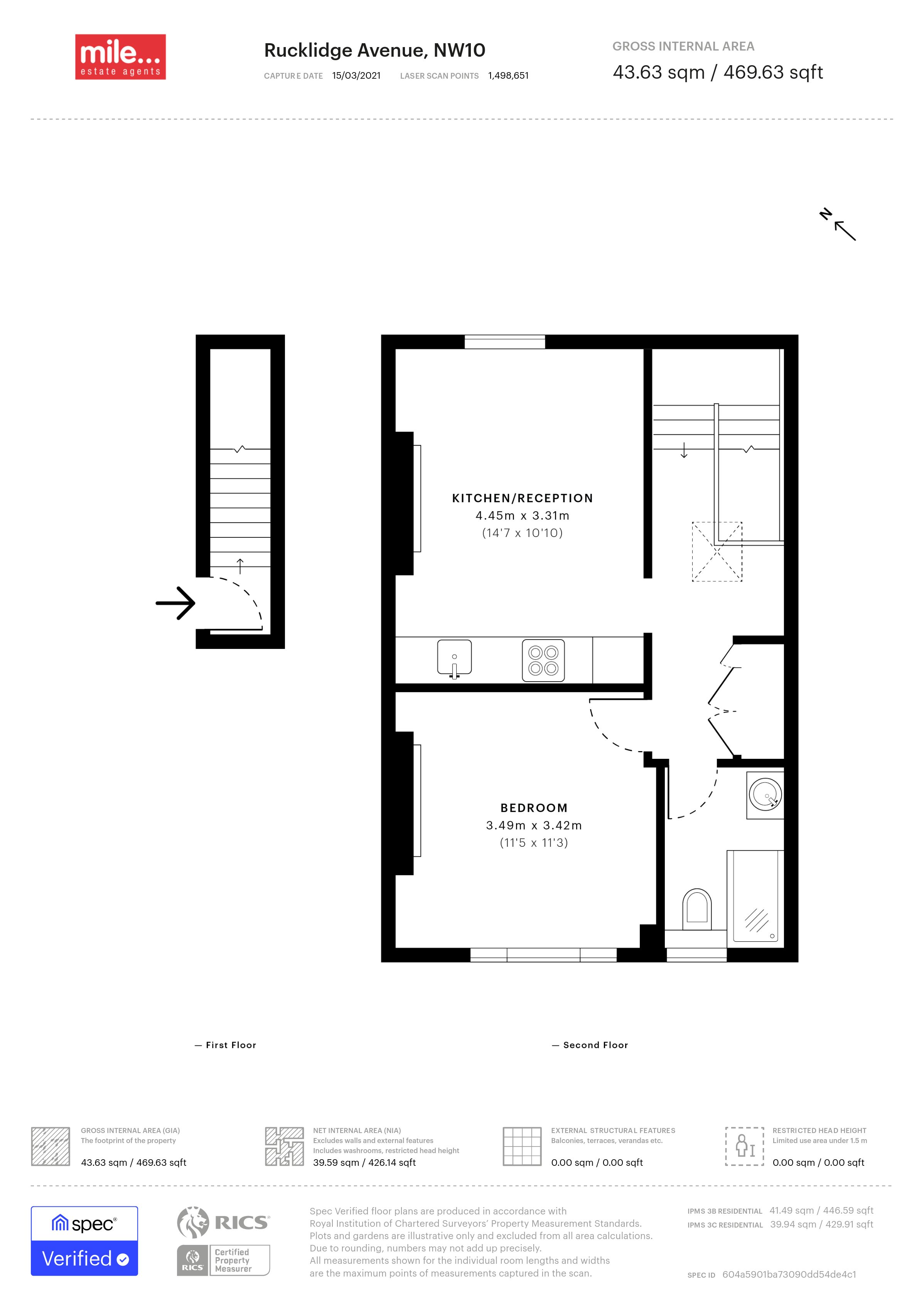 Rucklidge Avenue, Harlesden floorplan