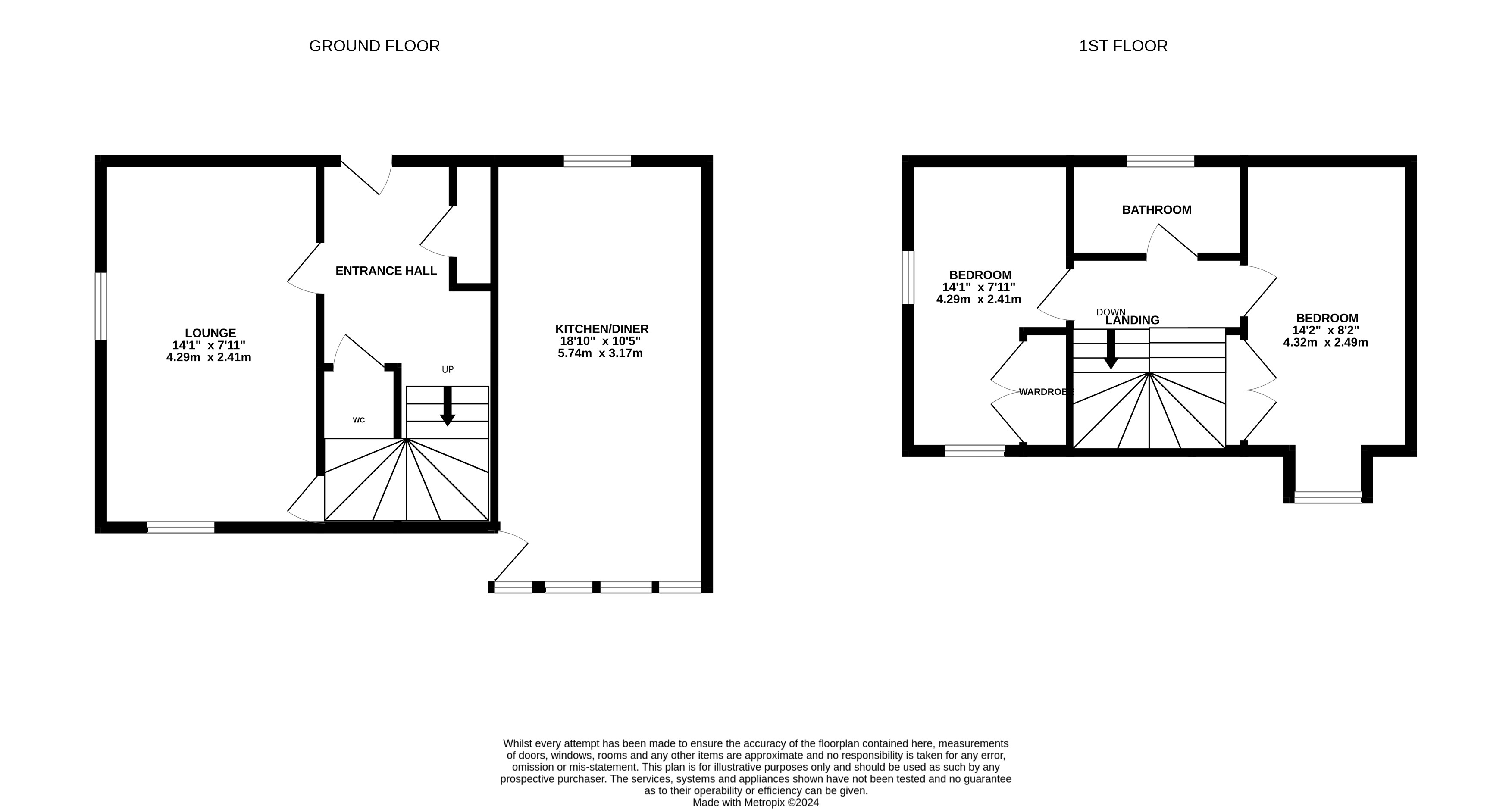 1, Fenn Way, Telford floorplan