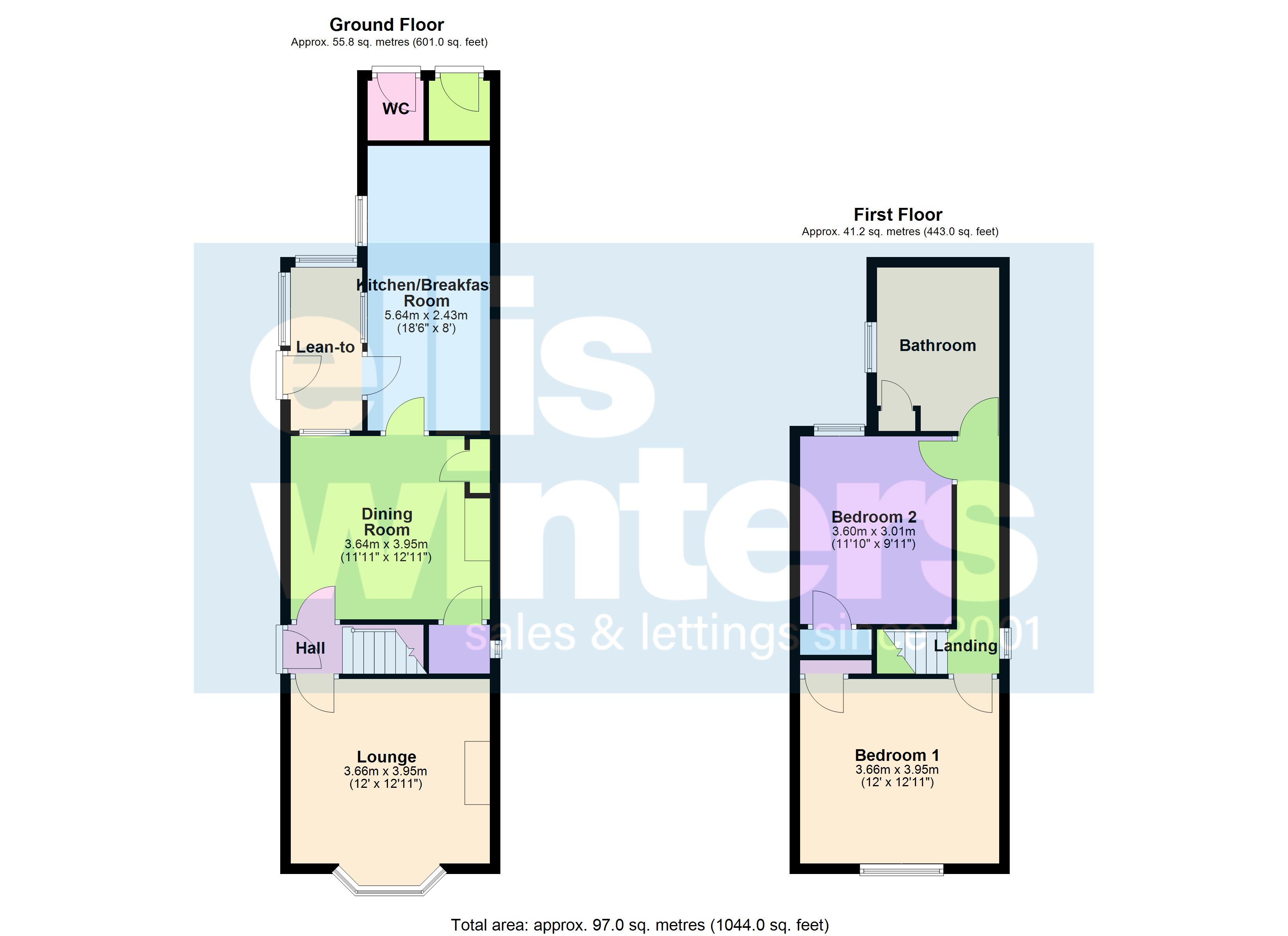 96, Station Road, March floorplan
