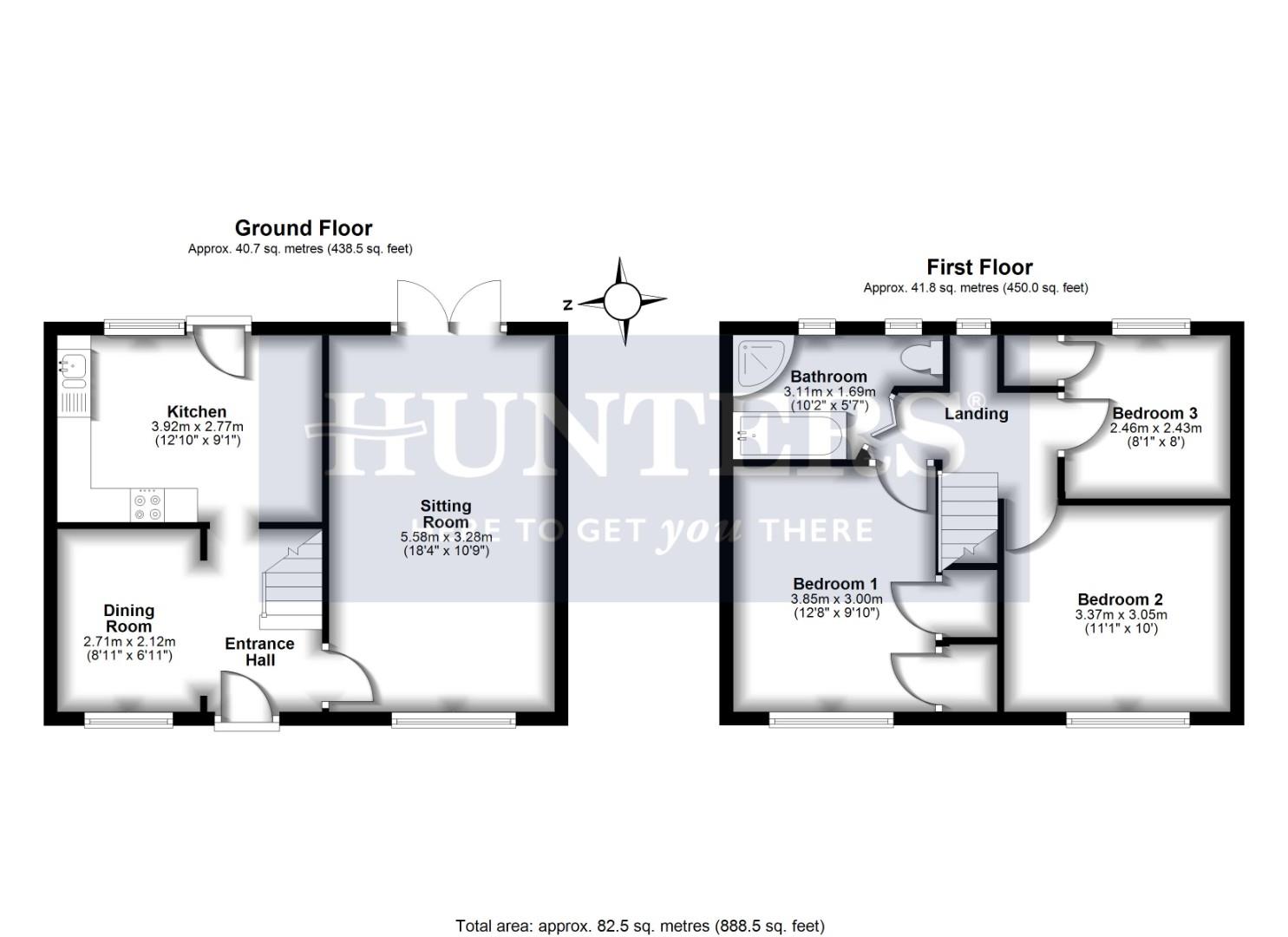 Honey Garston Road, Bristol, BS13 9LT floorplan