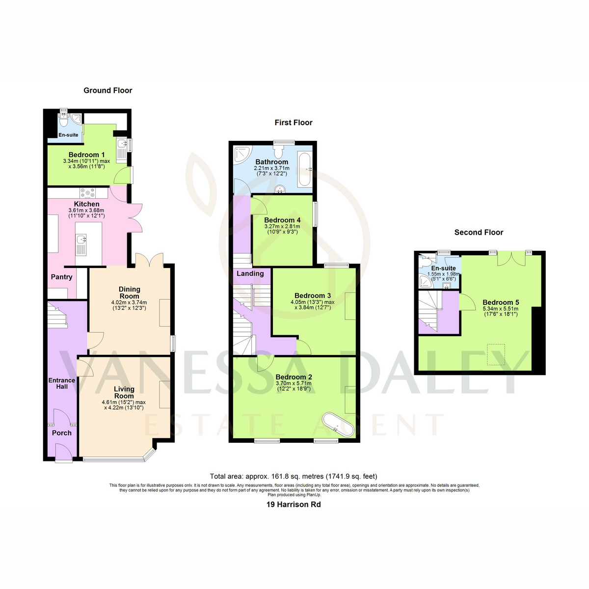 19, Harrison Road, Preston floorplan