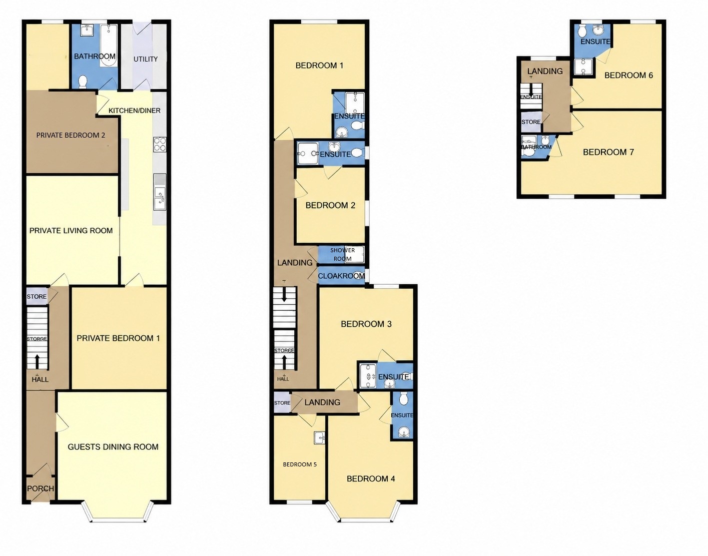 Sandcastles, 17, Trafalgar Road, Great Yarmouth floorplan