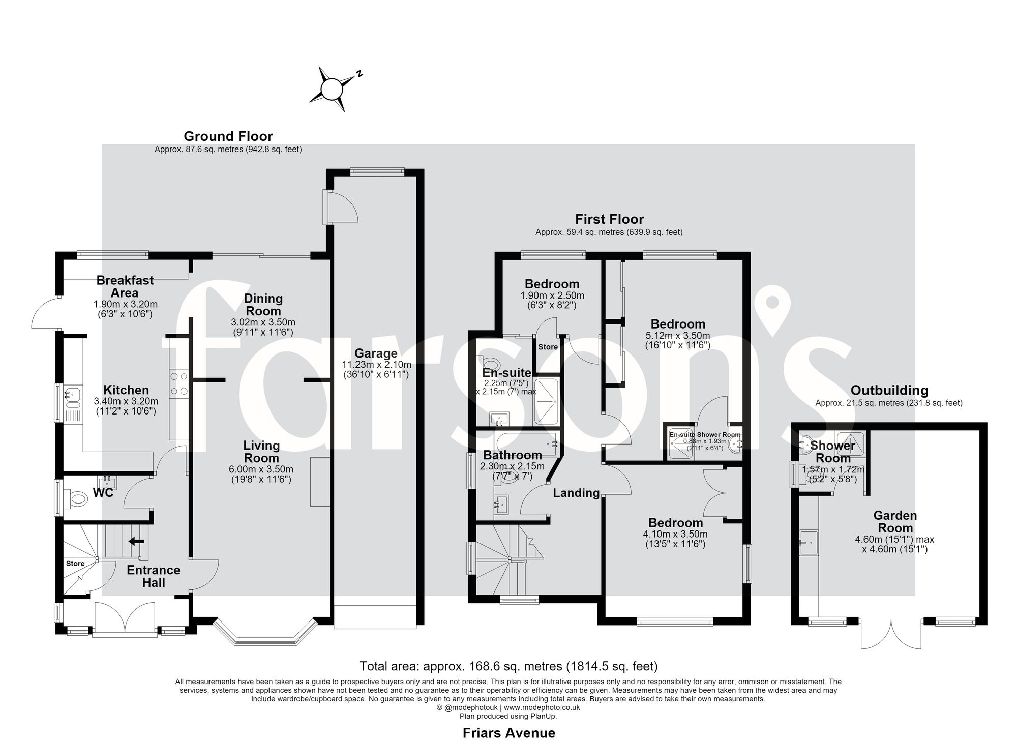54 Friars Avenue, Brentwood floorplan