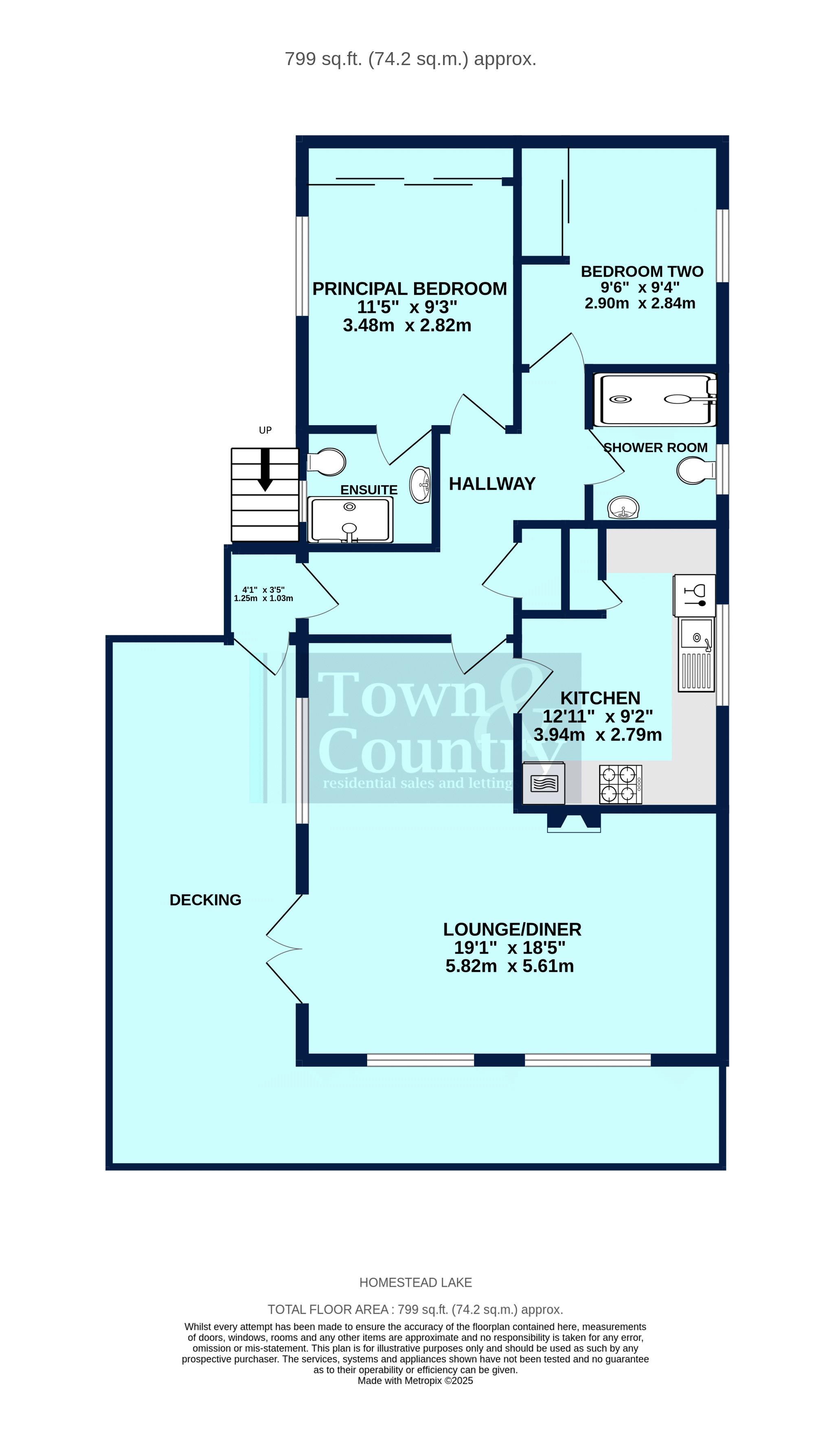 58 Homestead, Thorpe Road, Clacton-On-Sea floorplan