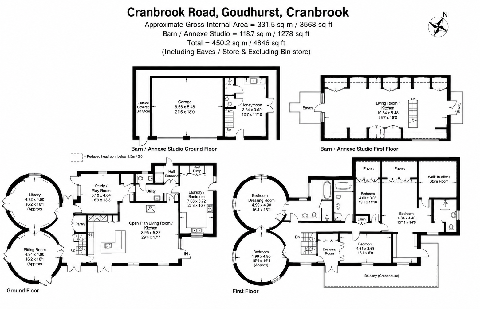 Triggs Oast, Cranbrook Road, Cranbrook floorplan