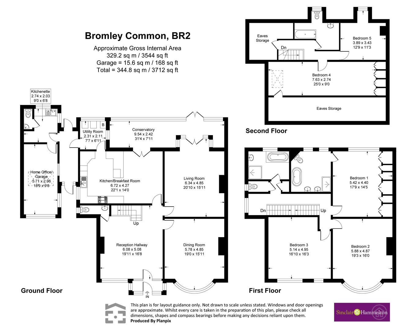 32, Bromley Common, Bromley floorplan