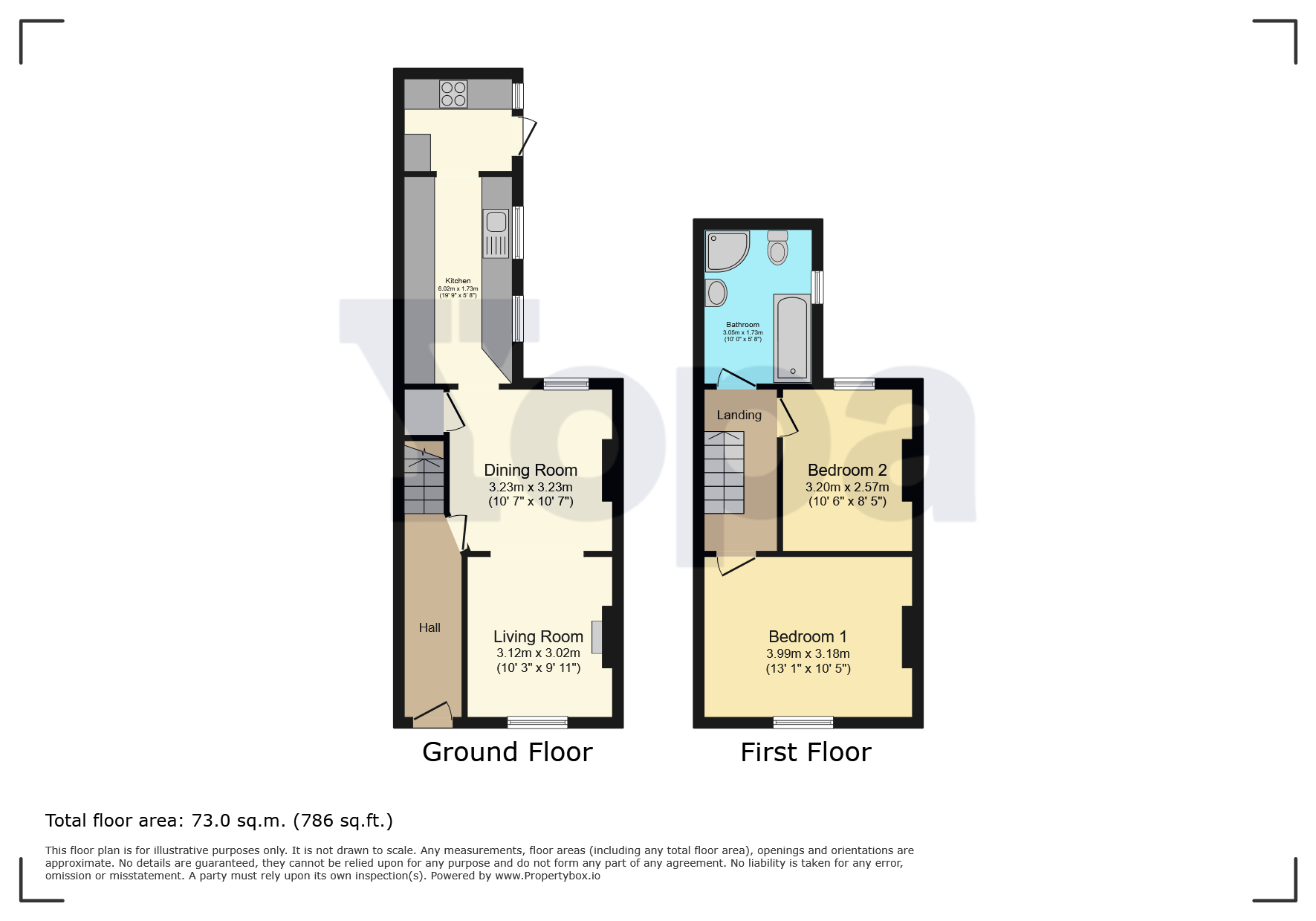 4, Penny Street, Weymouth floorplan