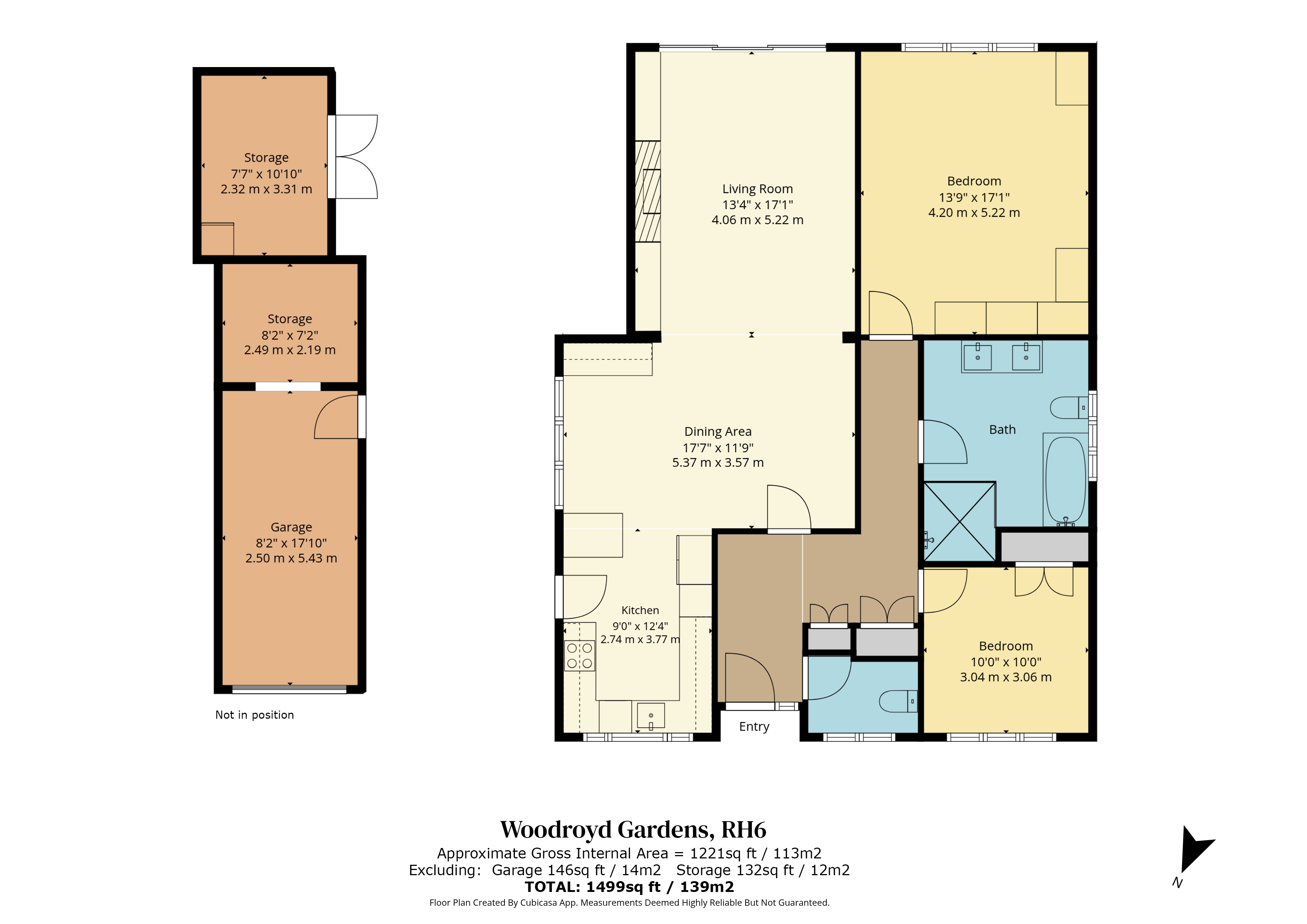 11, Woodroyd Gardens, Surrey floorplan