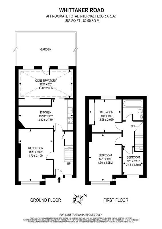3 bed terraced house to rent in Whittaker Road, North Cheam, Sutton SM3