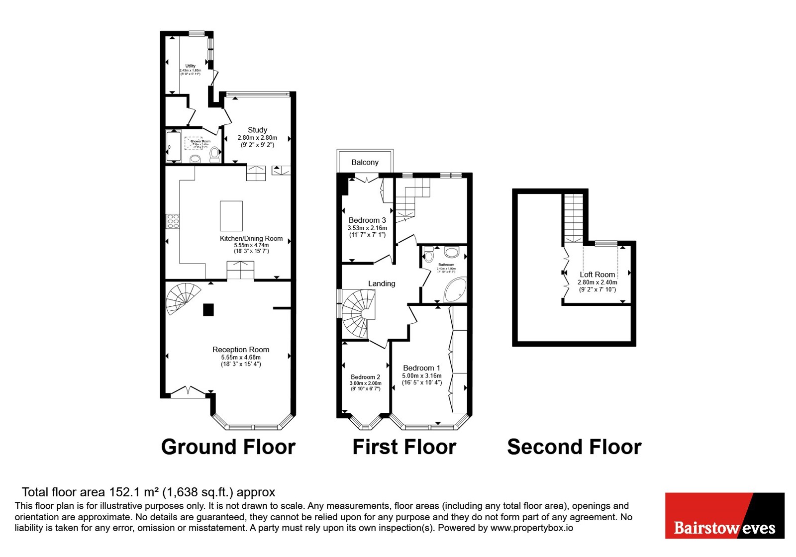 19, Lake House Road, London floorplan