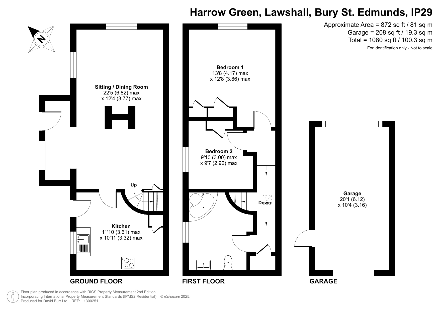 Melrose Cottage, Harrow Green, Bury St. Edmunds floorplan