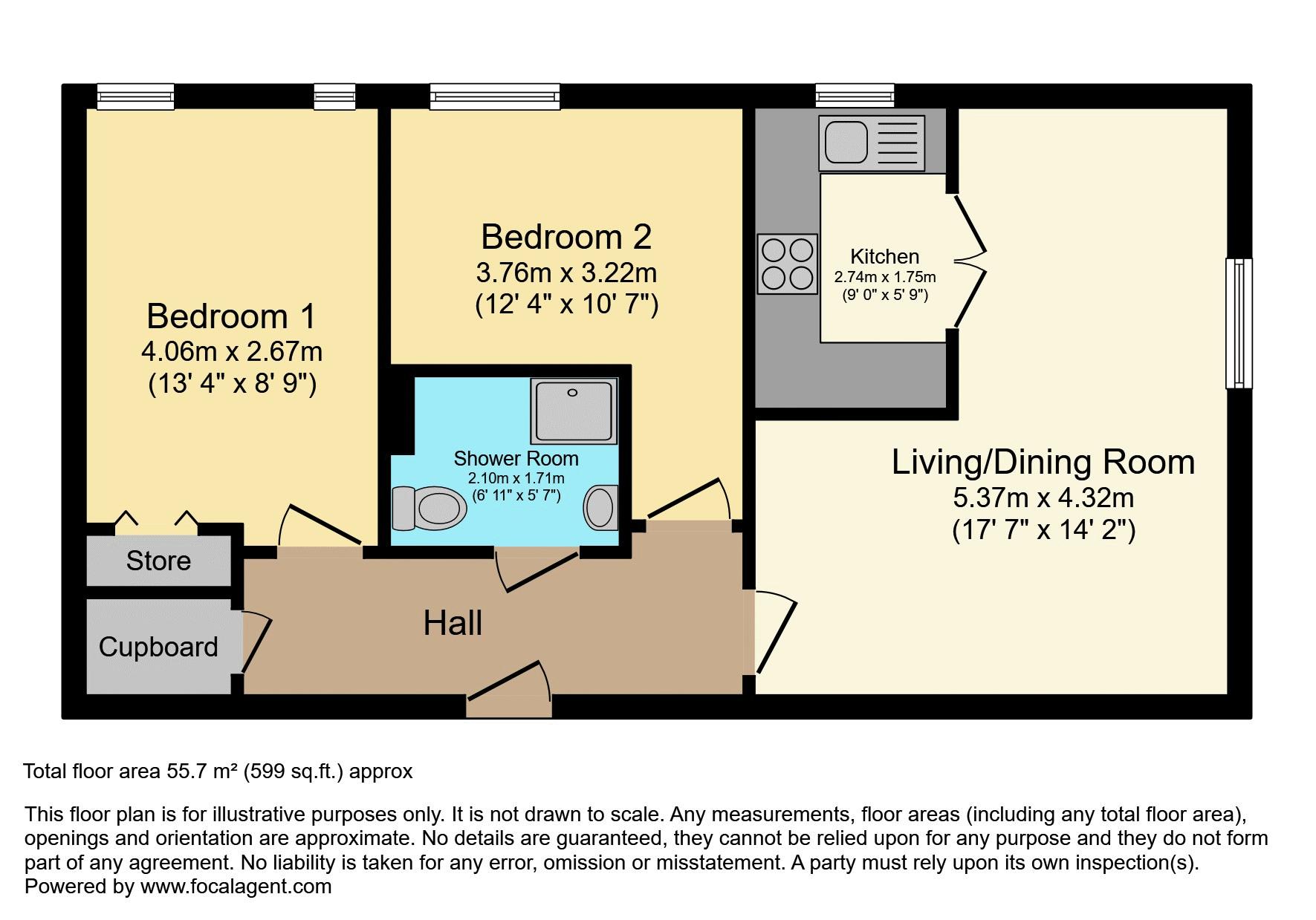 15, Sorrento Court, Moseley floorplan