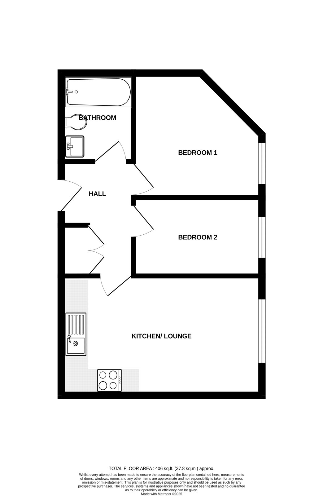 58 Providence House,, Bartley Way, Hampshire floorplan