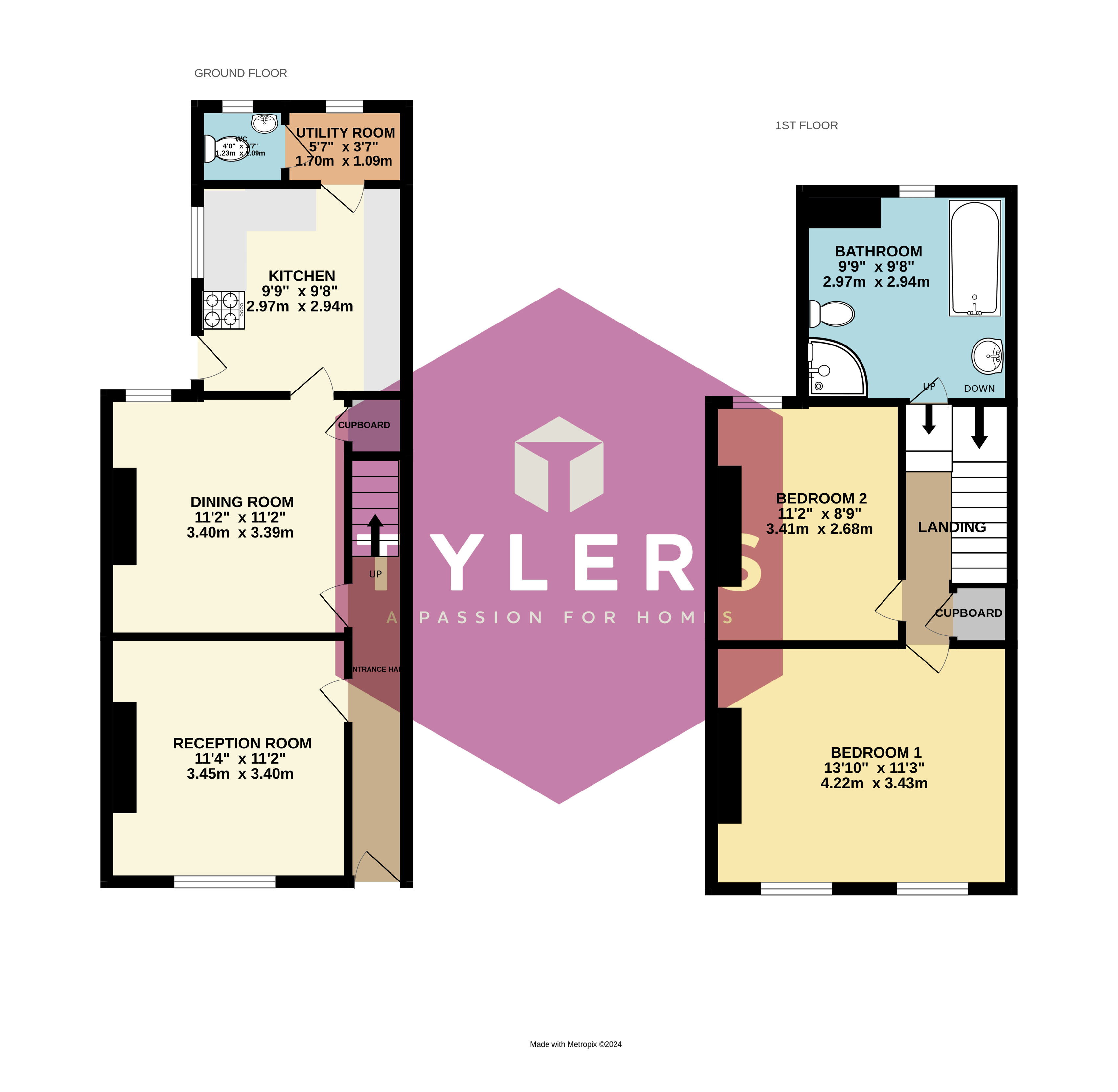 22, Hope Street, Cambridge floorplan