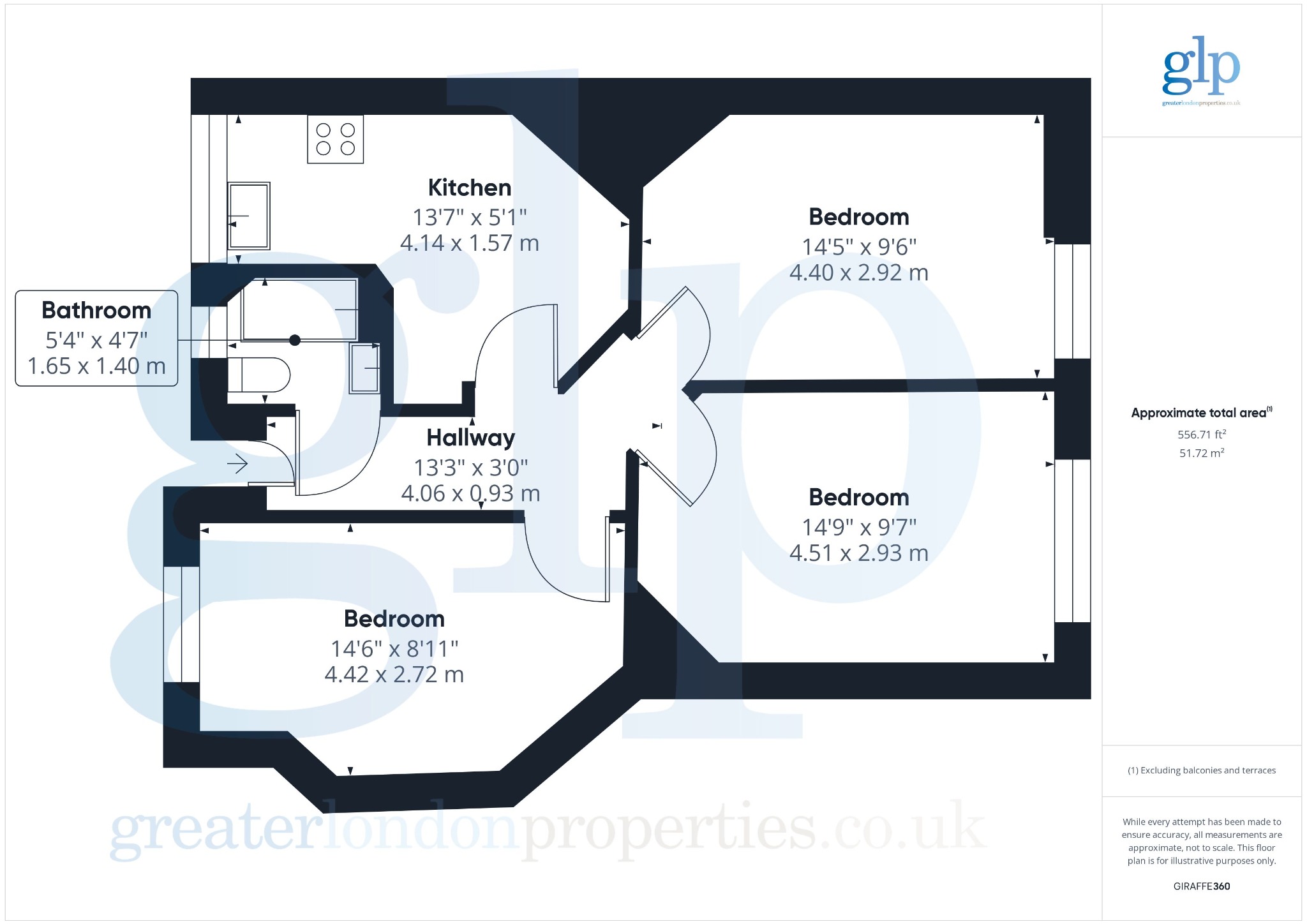 108-110  Flat 7, Judd Street, London floorplan