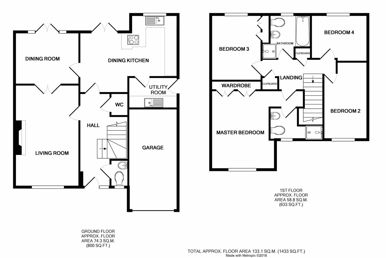 4 Bedrooms  for sale in Bramble Glade, Livingston EH54