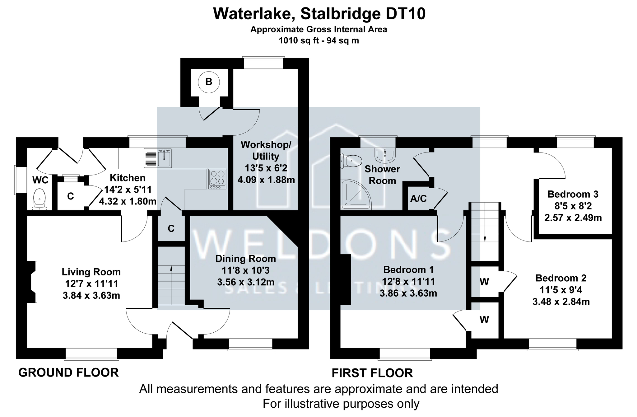 10 Waterlake, Stalbridge, Stalbridge floorplan
